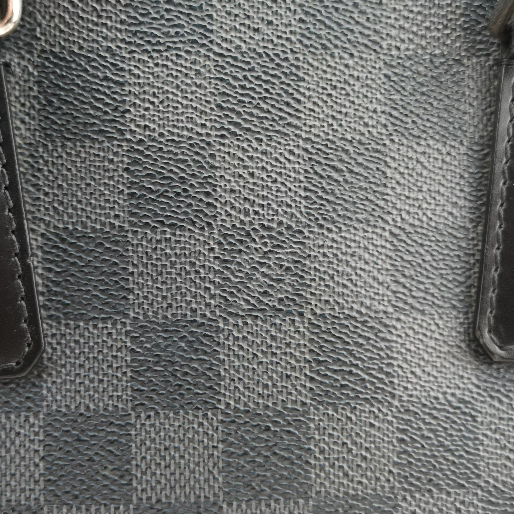 Porte Documents Jour Noir Damier Graphite N48224 SR2143ポルトドキュマン ジュール ノワール ダミエ グラフィット N48224 SR2143