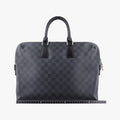 Porte Documents Jour Noir Damier Graphite N48224 SR2143ポルトドキュマン ジュール ノワール ダミエ グラフィット N48224 SR2143