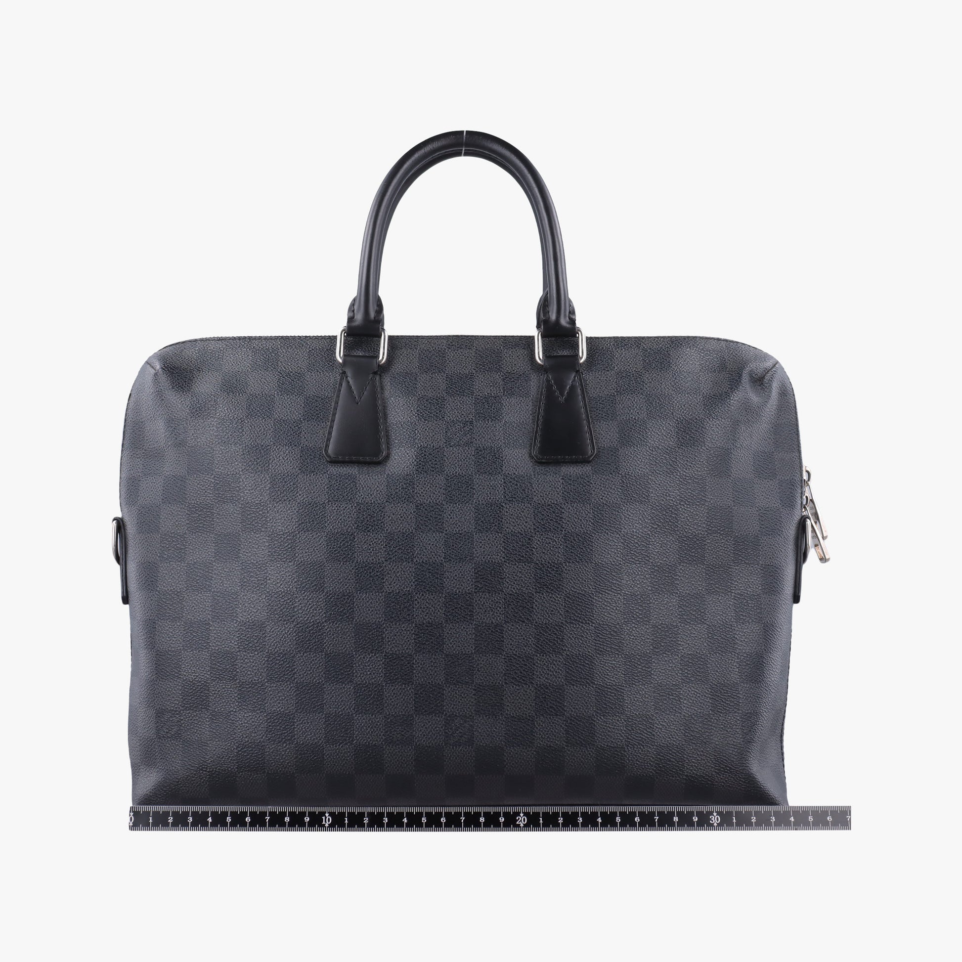 Porte Documents Jour Noir Damier Graphite N48224 SR2143ポルトドキュマン ジュール ノワール ダミエ グラフィット N48224 SR2143