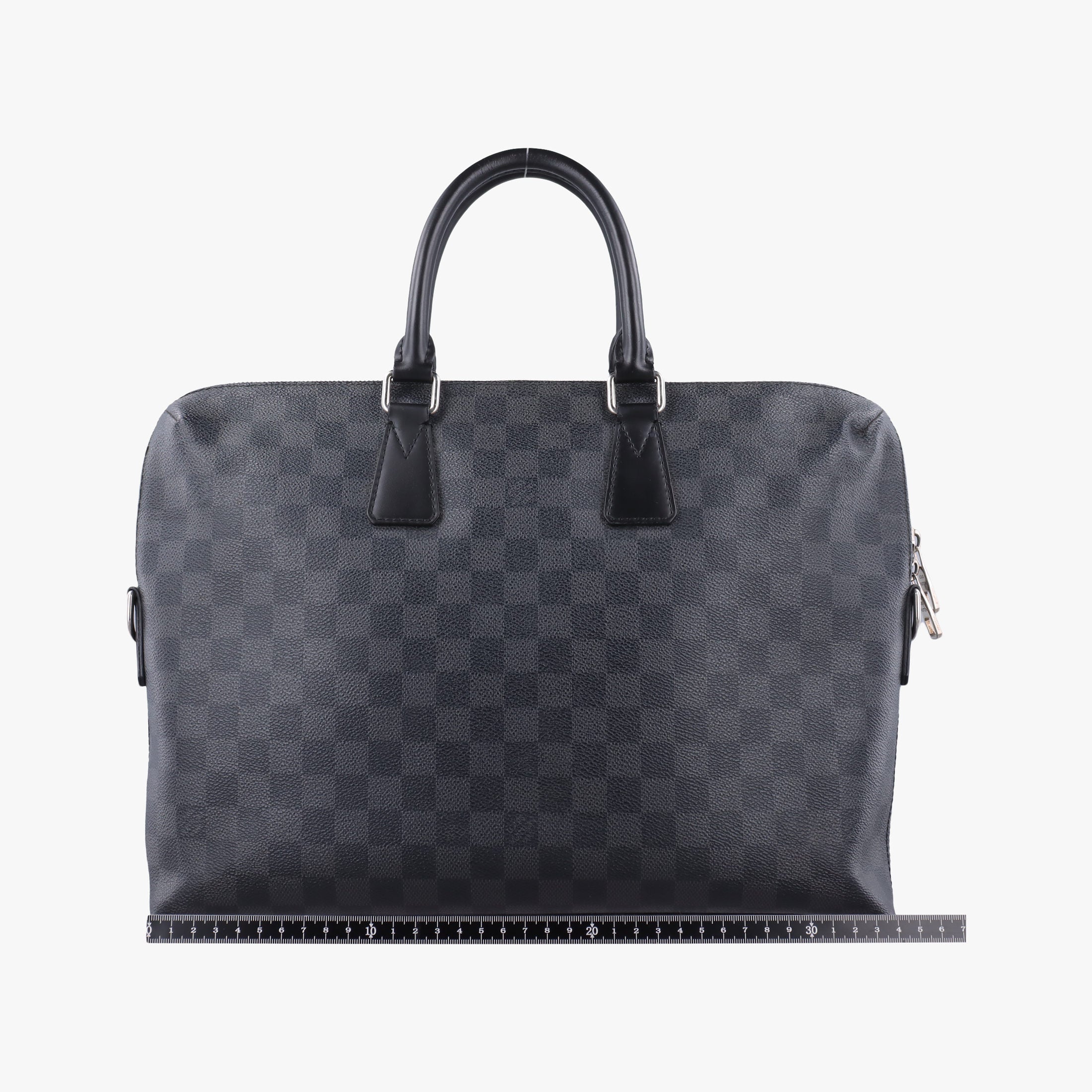 Porte Documents Jour Noir Damier Graphite N48224 SR2143ポルトドキュマン ジュール ノワール ダミエ グラフィット N48224 SR2143