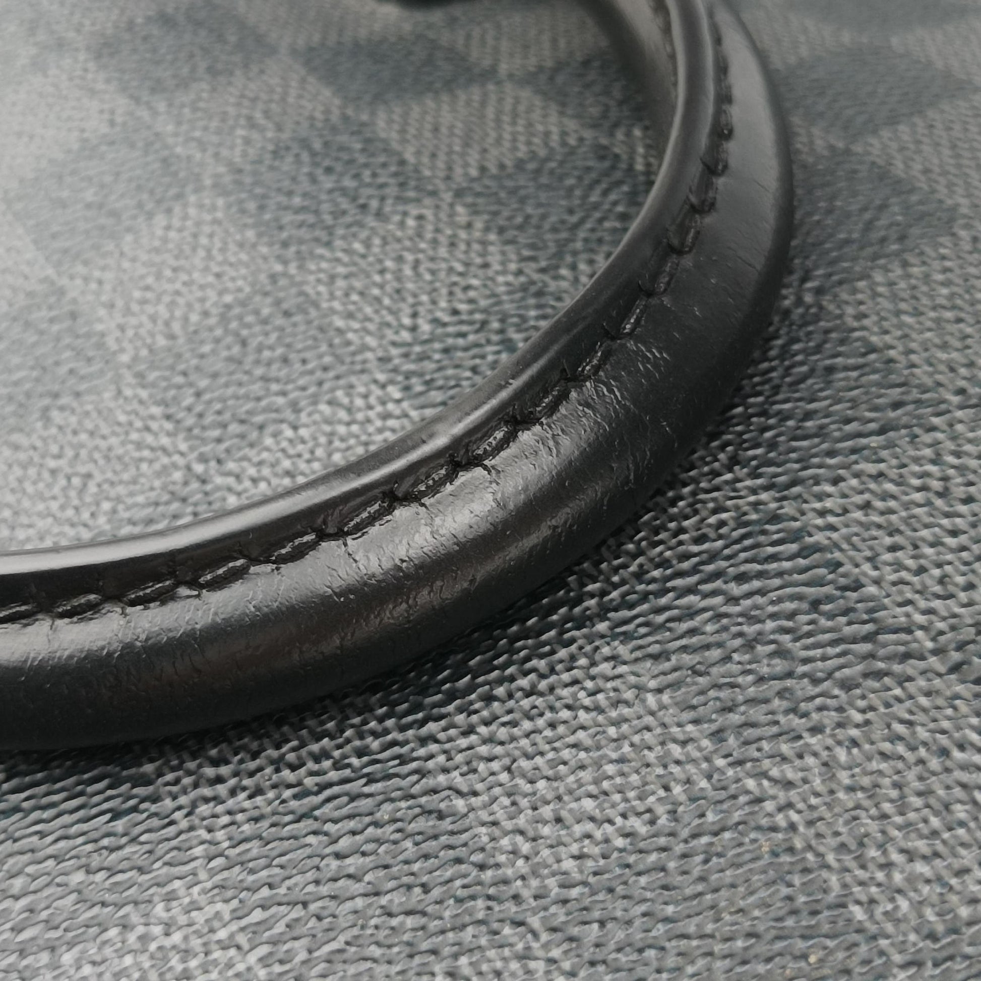 Porte Documents Jour Noir Damier Graphite N48224 SR2143ポルトドキュマン ジュール ノワール ダミエ グラフィット N48224 SR2143