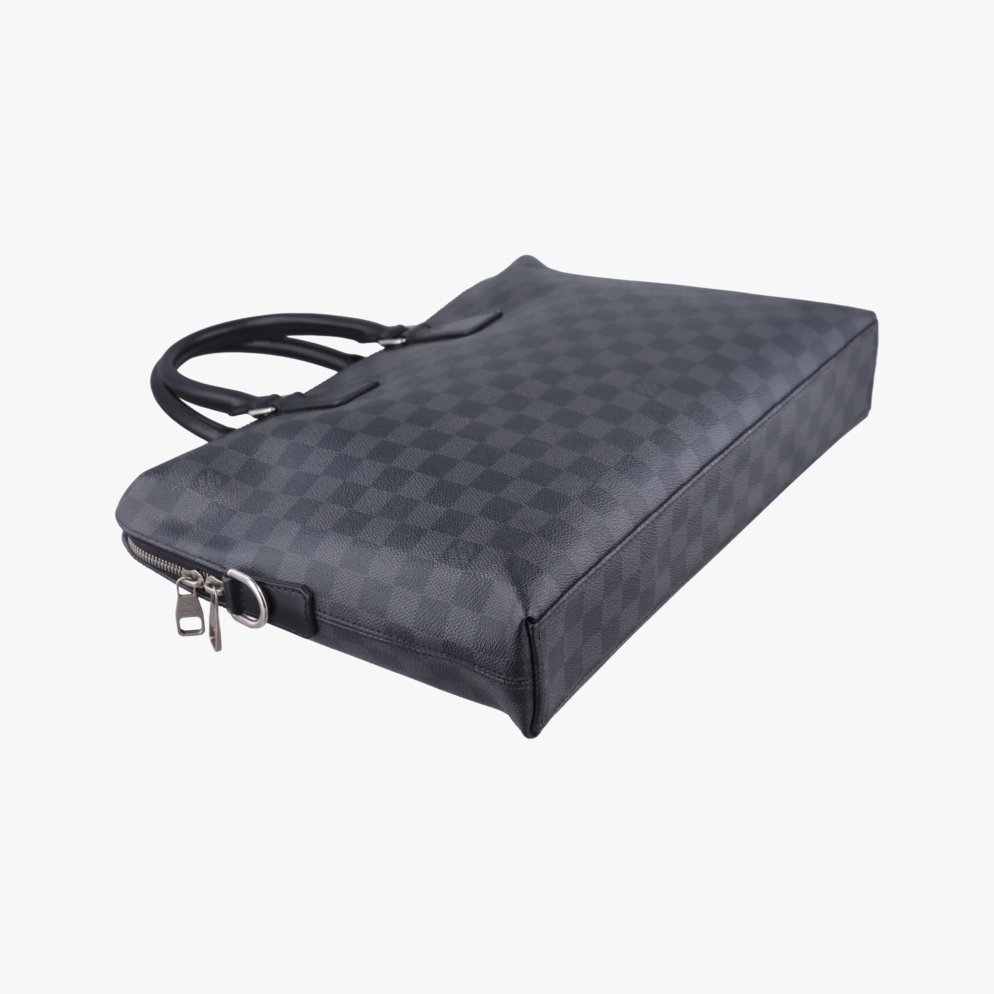 Porte Documents Jour Noir Damier Graphite N48224 SR2143ポルトドキュマン ジュール ノワール ダミエ グラフィット N48224 SR2143