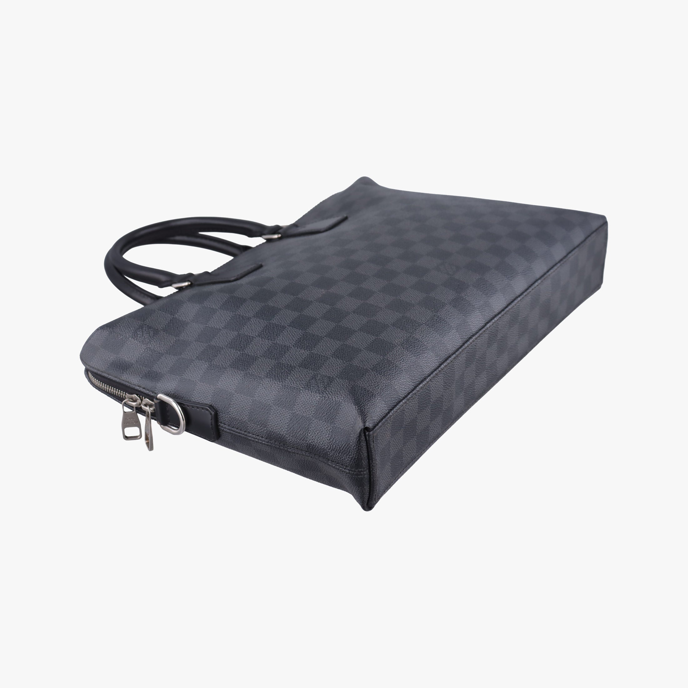 Porte Documents Jour Noir Damier Graphite N48224 SR2143ポルトドキュマン ジュール ノワール ダミエ グラフィット N48224 SR2143