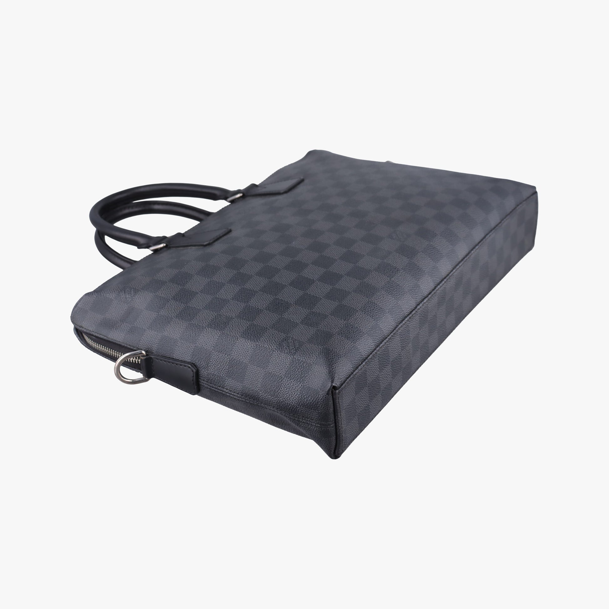 Porte Documents Jour Noir Damier Graphite N48224 SR2143ポルトドキュマン ジュール ノワール ダミエ グラフィット N48224 SR2143