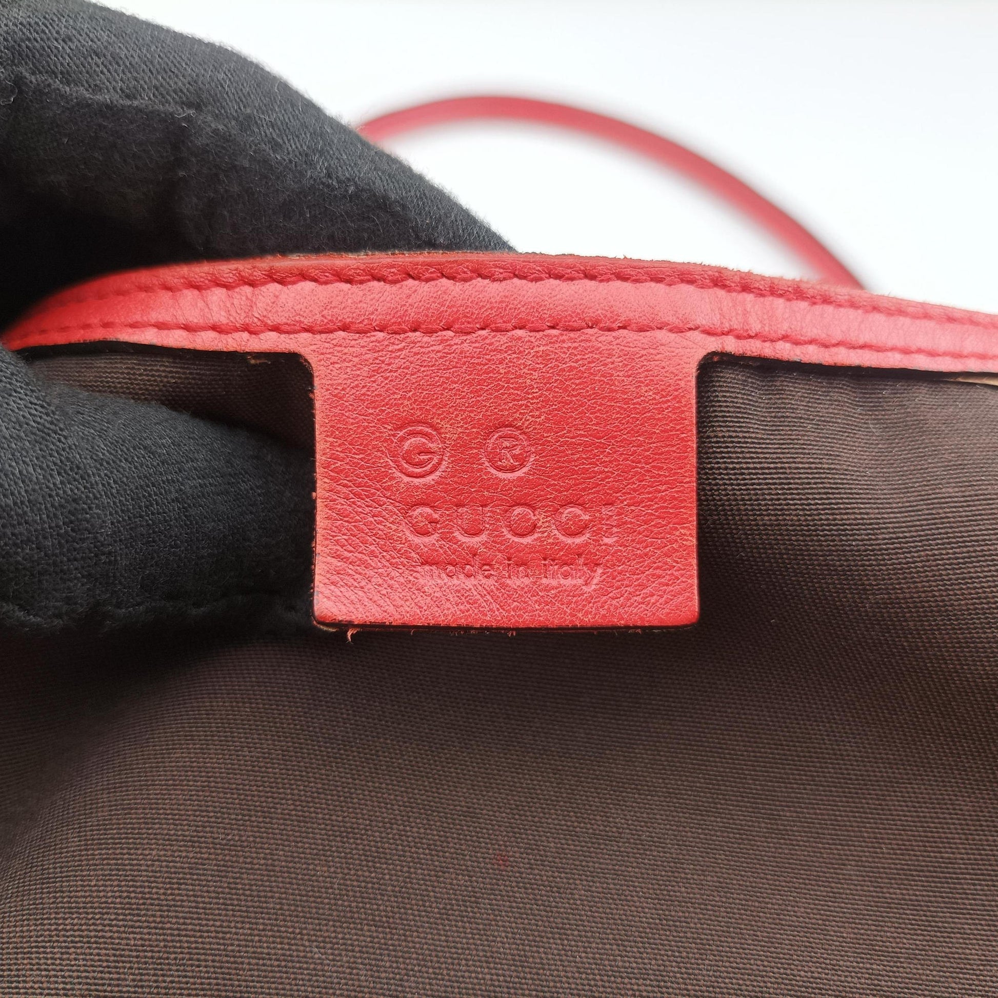 guccissima Red Leather 265696 F017957373グッチシマ レッド レザー 265696 F017957373