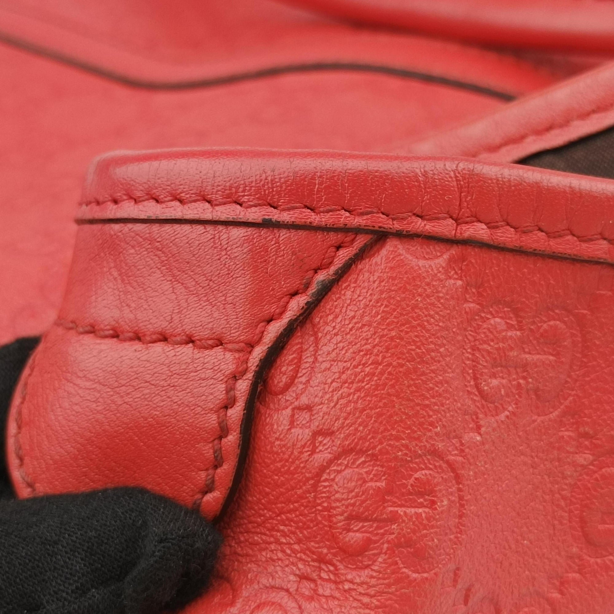 guccissima Red Leather 265696 F017957373グッチシマ レッド レザー 265696 F017957373