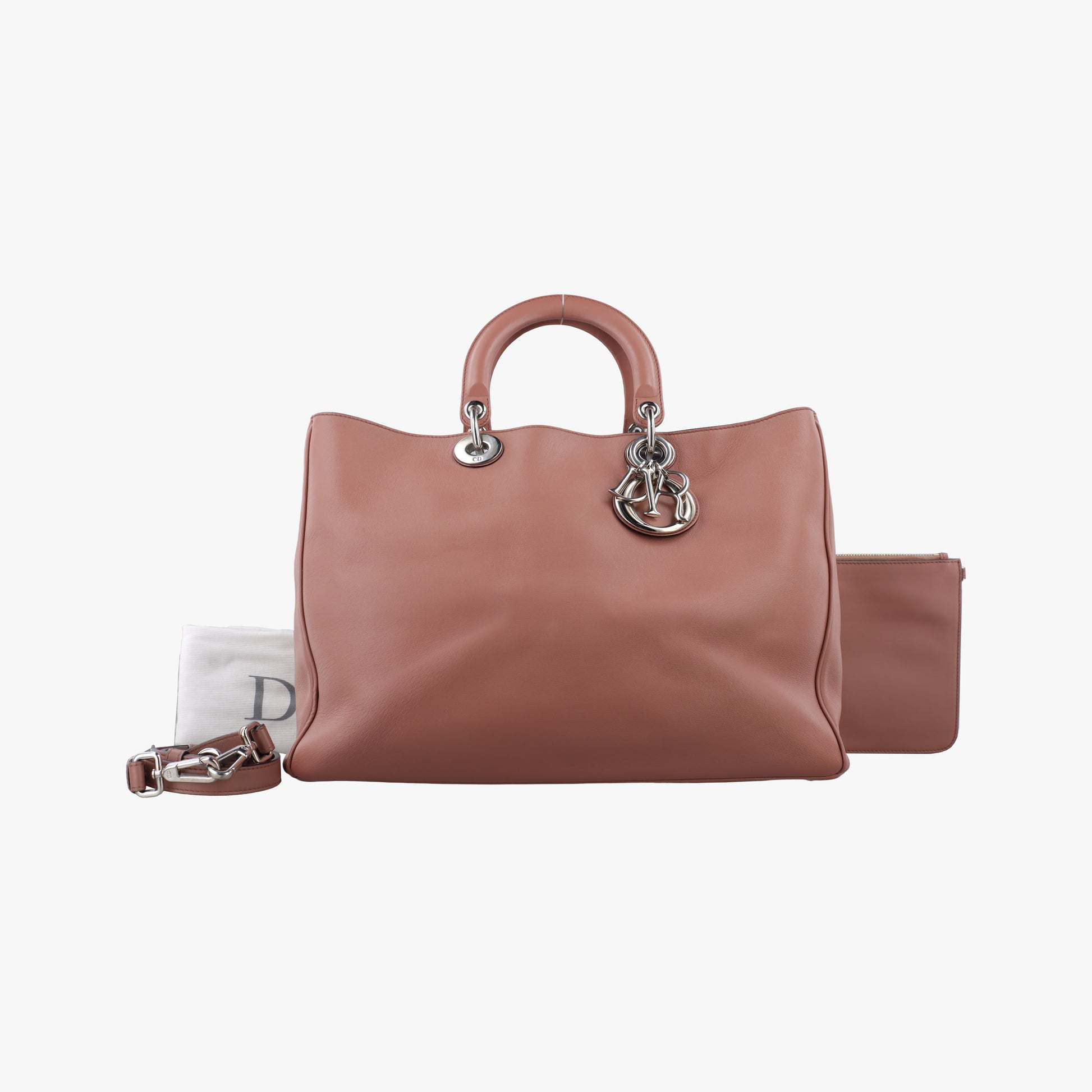 Diorissimo Brown Leather 09-MA-0142ディオリッシモ ブラウン レザー 09-MA-0142
