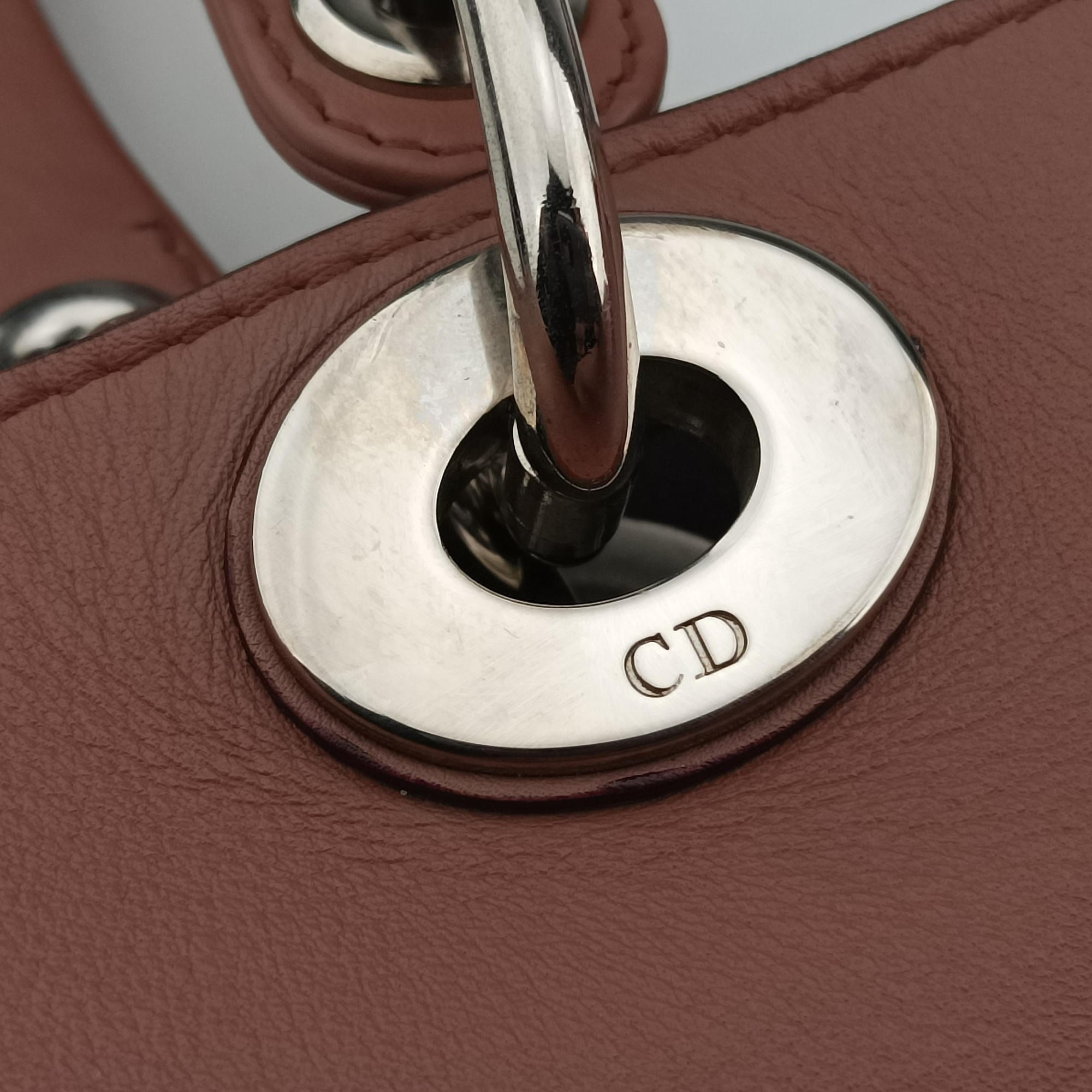 Diorissimo Brown Leather 09-MA-0142ディオリッシモ ブラウン レザー 09-MA-0142