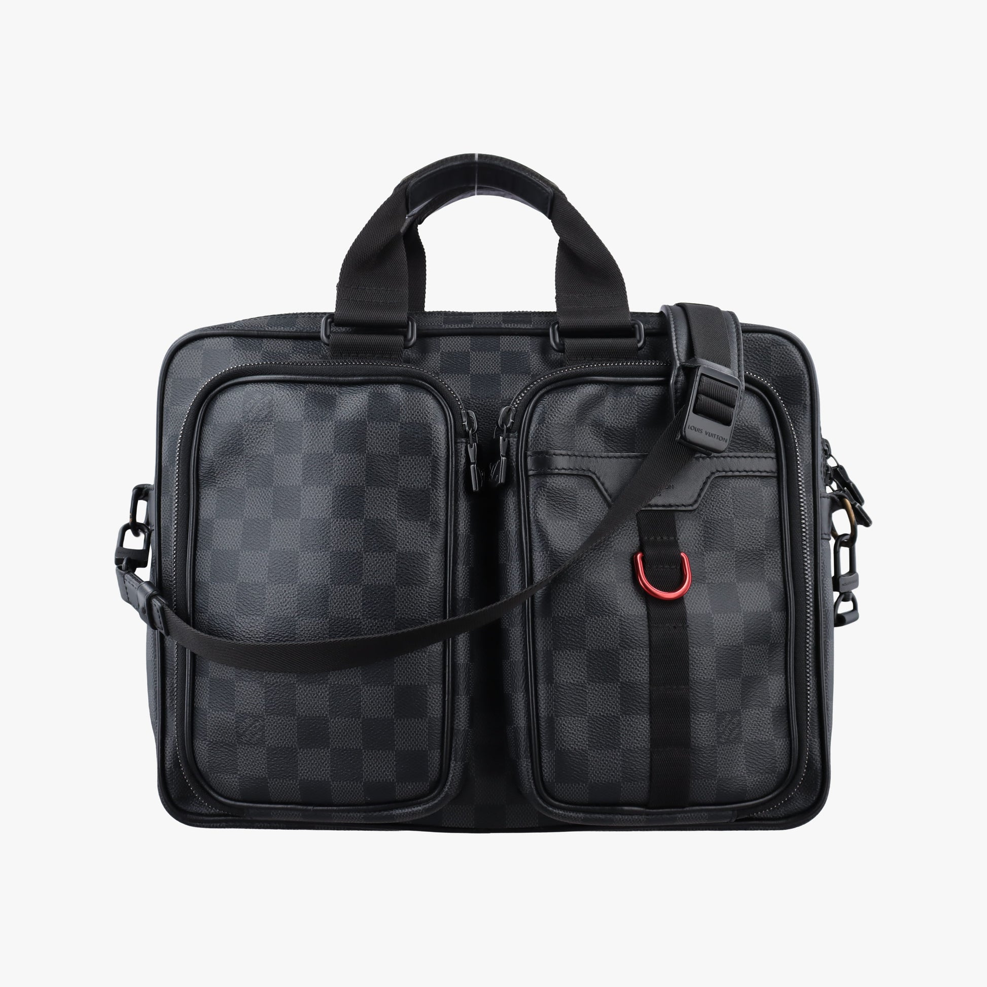 Utility Business Black Damier Graphite N40278 BA3210ユーティリティ ビジネス ブラック系 ダミエ グラフィット N40278 BA3210