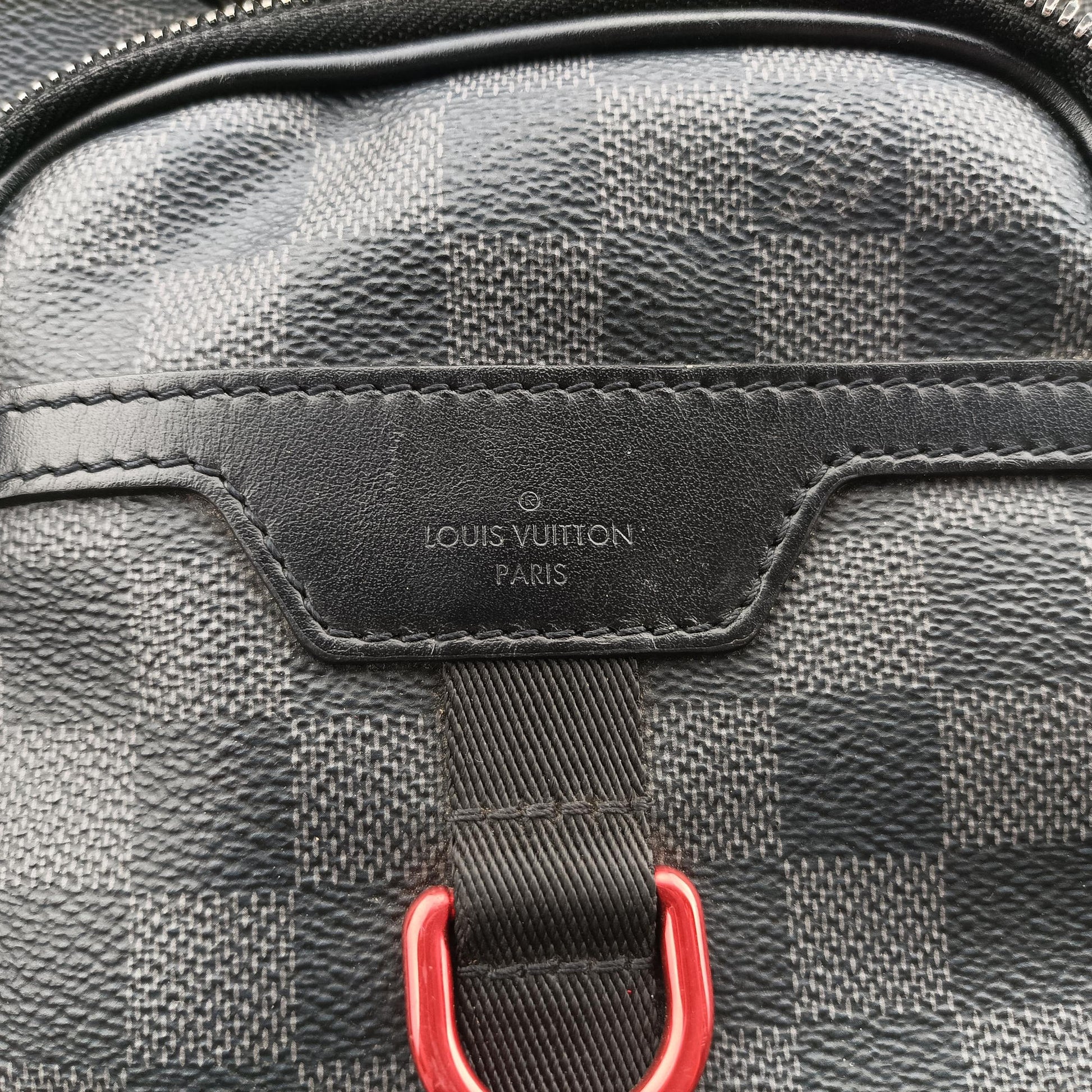 Utility Business Black Damier Graphite N40278 BA3210ユーティリティ ビジネス ブラック系 ダミエ グラフィット N40278 BA3210