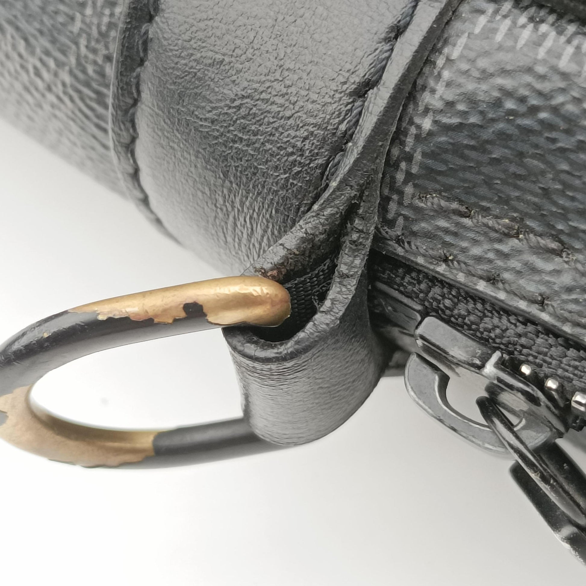 Utility Business Black Damier Graphite N40278 BA3210ユーティリティ ビジネス ブラック系 ダミエ グラフィット N40278 BA3210