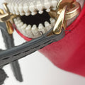 Chameleon Coral Red×Light Gray×Black  Leather 8BL114 8BL114-A0T 128-2461カメレオン レッド × ライトグレー ×ブラック レザー 8BL114 8BL114-A0T 128-2461