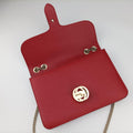 Interlocking G Red Leather 510303 D025270845インターロッキングG レッド レザー 510303 D025270845