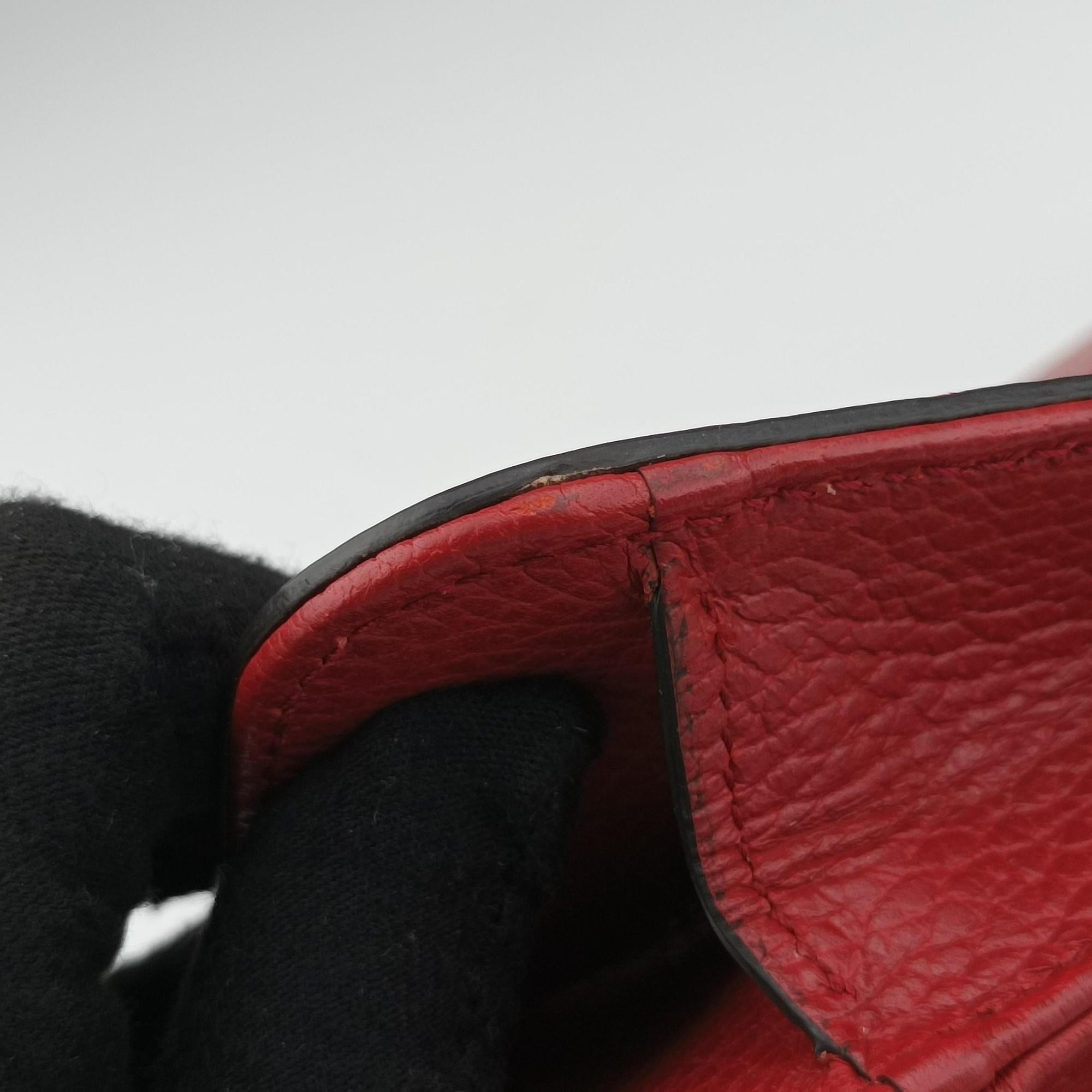 Interlocking G Red Leather 510303 D025270845インターロッキングG レッド レザー 510303 D025270845