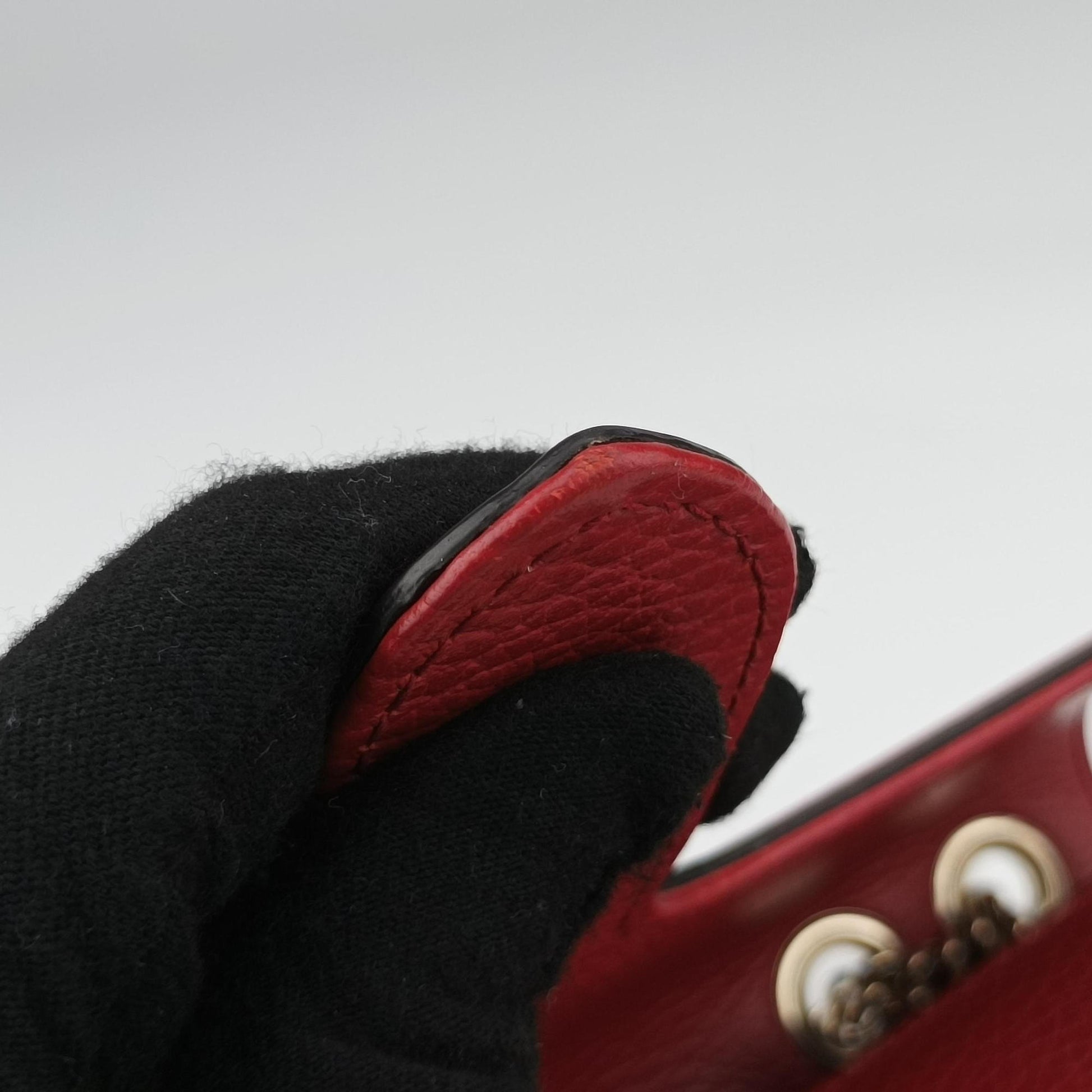 Interlocking G Red Leather 510303 D025270845インターロッキングG レッド レザー 510303 D025270845