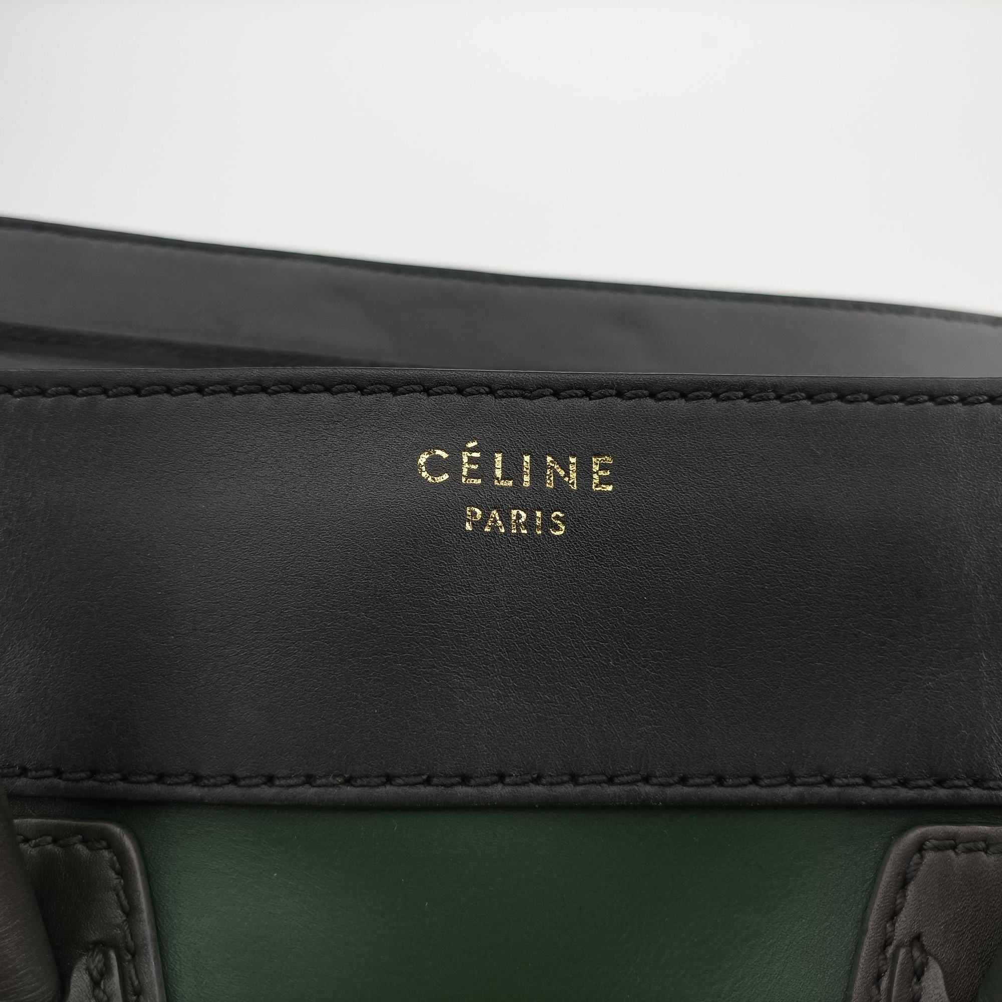 Luggage Mini Shopper Green×black Leather F-AT-0171 F-MM-0181ラゲージミニショッパー グリーン×ブラック レザー F-AT-0171 F-MM-0181