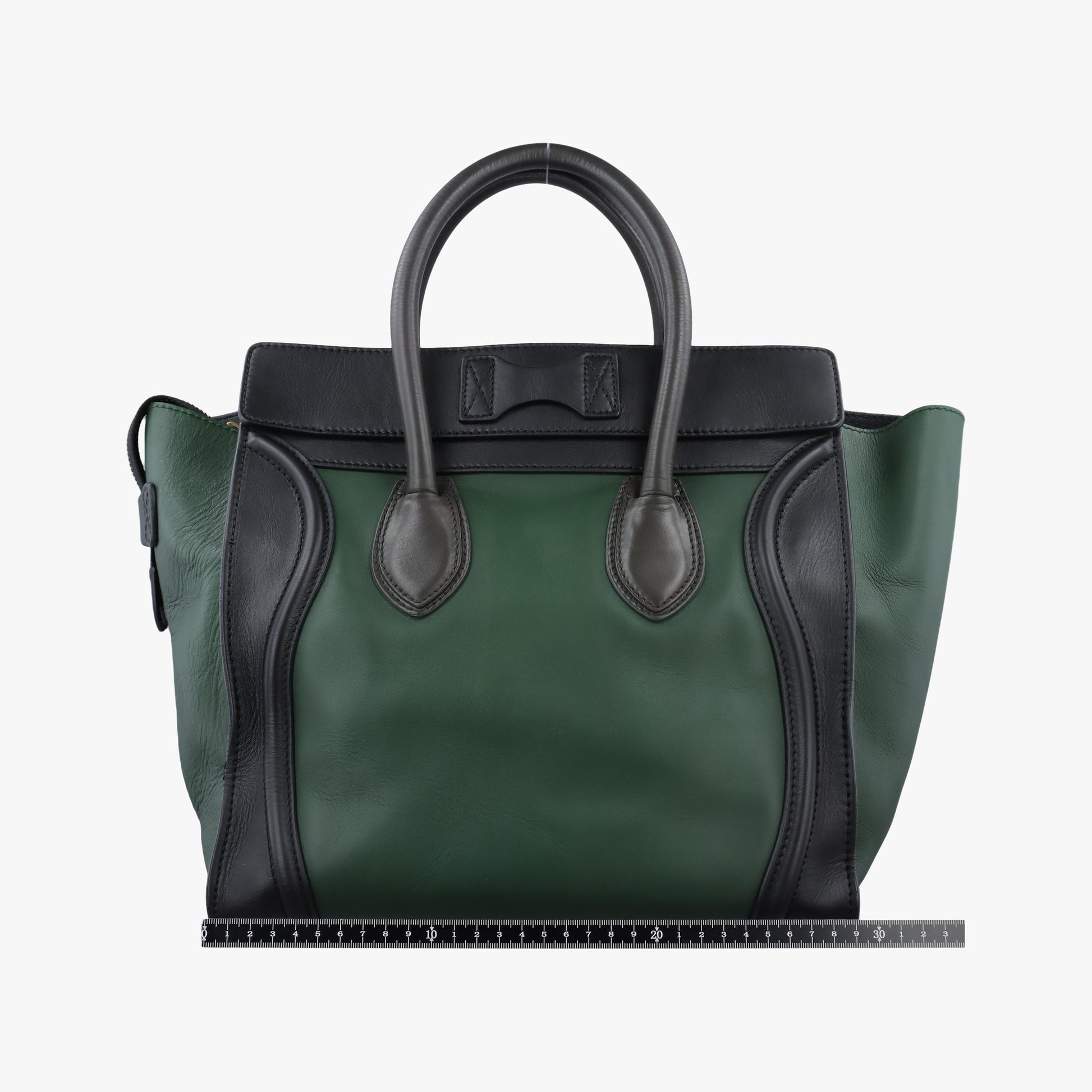 Luggage Mini Shopper Green×black Leather F-AT-0171 F-MM-0181ラゲージミニショッパー グリーン×ブラック レザー F-AT-0171 F-MM-0181