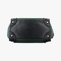 Luggage Mini Shopper Green×black Leather F-AT-0171 F-MM-0181ラゲージミニショッパー グリーン×ブラック レザー F-AT-0171 F-MM-0181