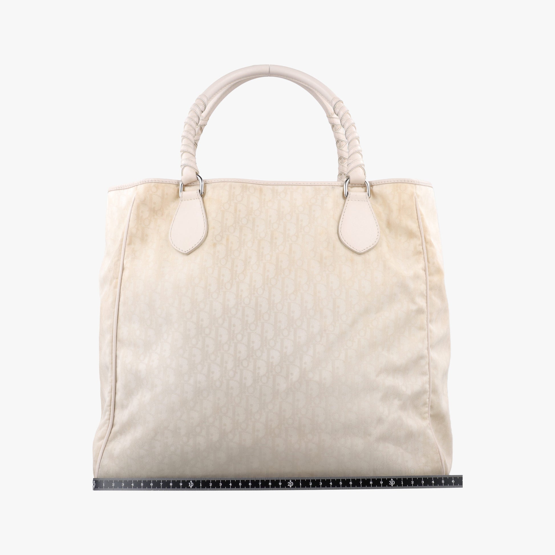 Lovely Beige Diorissimo Canvas × Leather 05-BO-0077ラブリー ベージュ ナイロン × カーフレザー 05-BO-0077