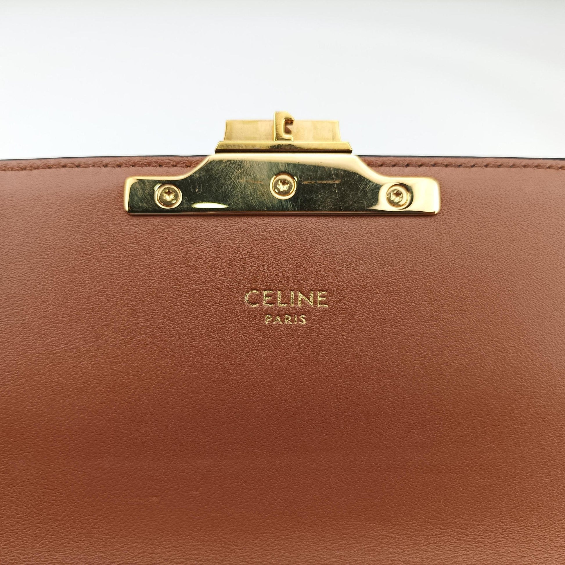 Claude TRIOMPHE Brown PVC coated canvas S-CU-3212クロード トリオンフ ブラウン PVCコーティングキャンバス S-CU-3212