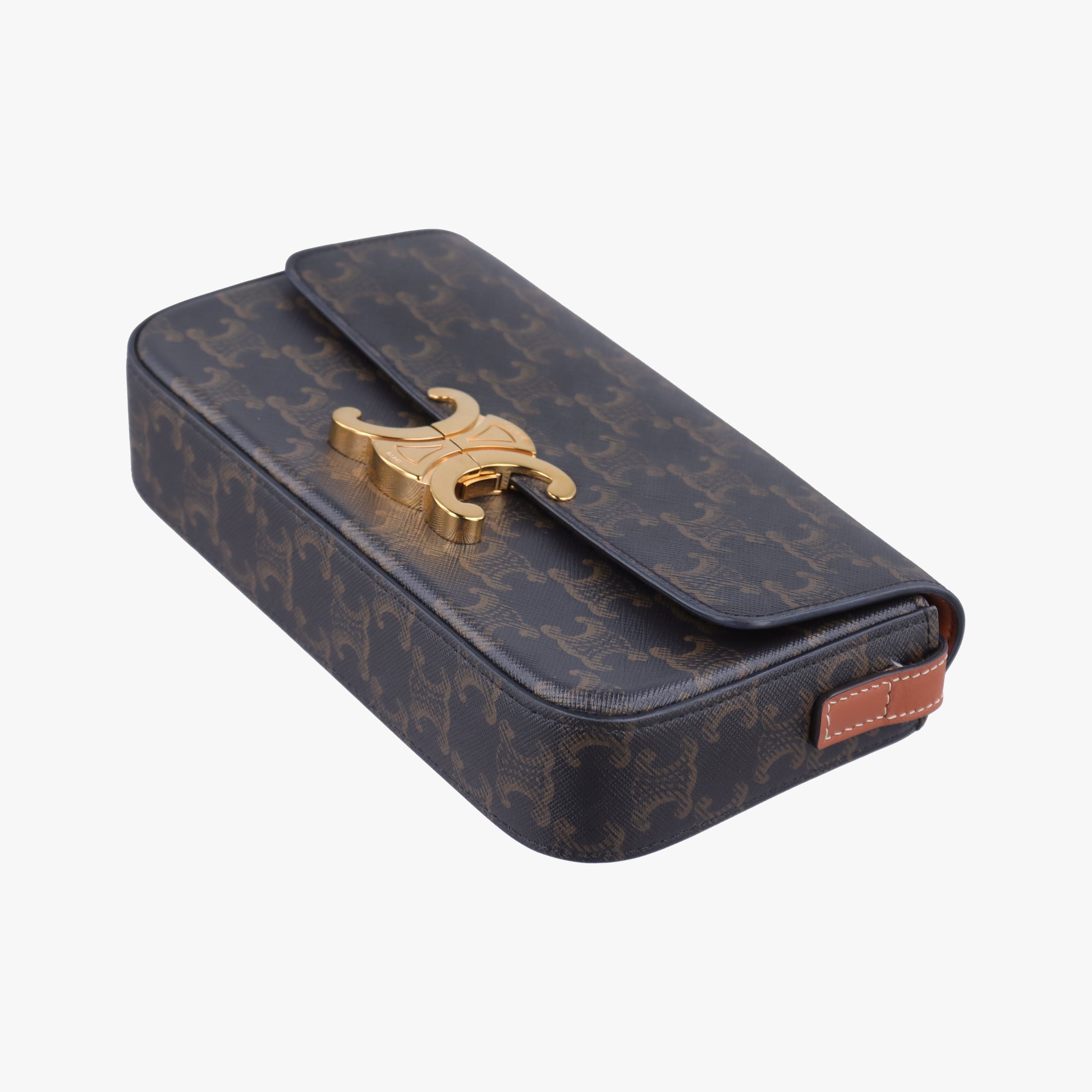 Claude TRIOMPHE Brown PVC coated canvas S-CU-3212クロード トリオンフ ブラウン PVCコーティングキャンバス S-CU-3212