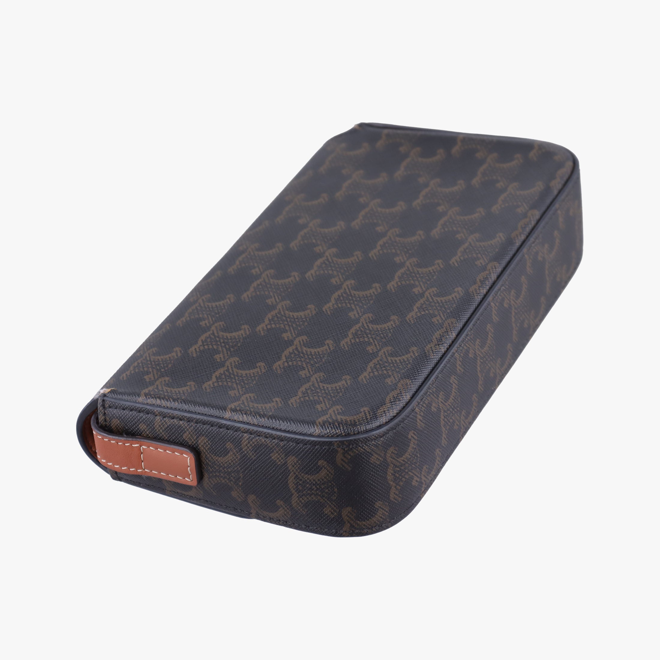 Claude TRIOMPHE Brown PVC coated canvas S-CU-3212クロード トリオンフ ブラウン PVCコーティングキャンバス S-CU-3212