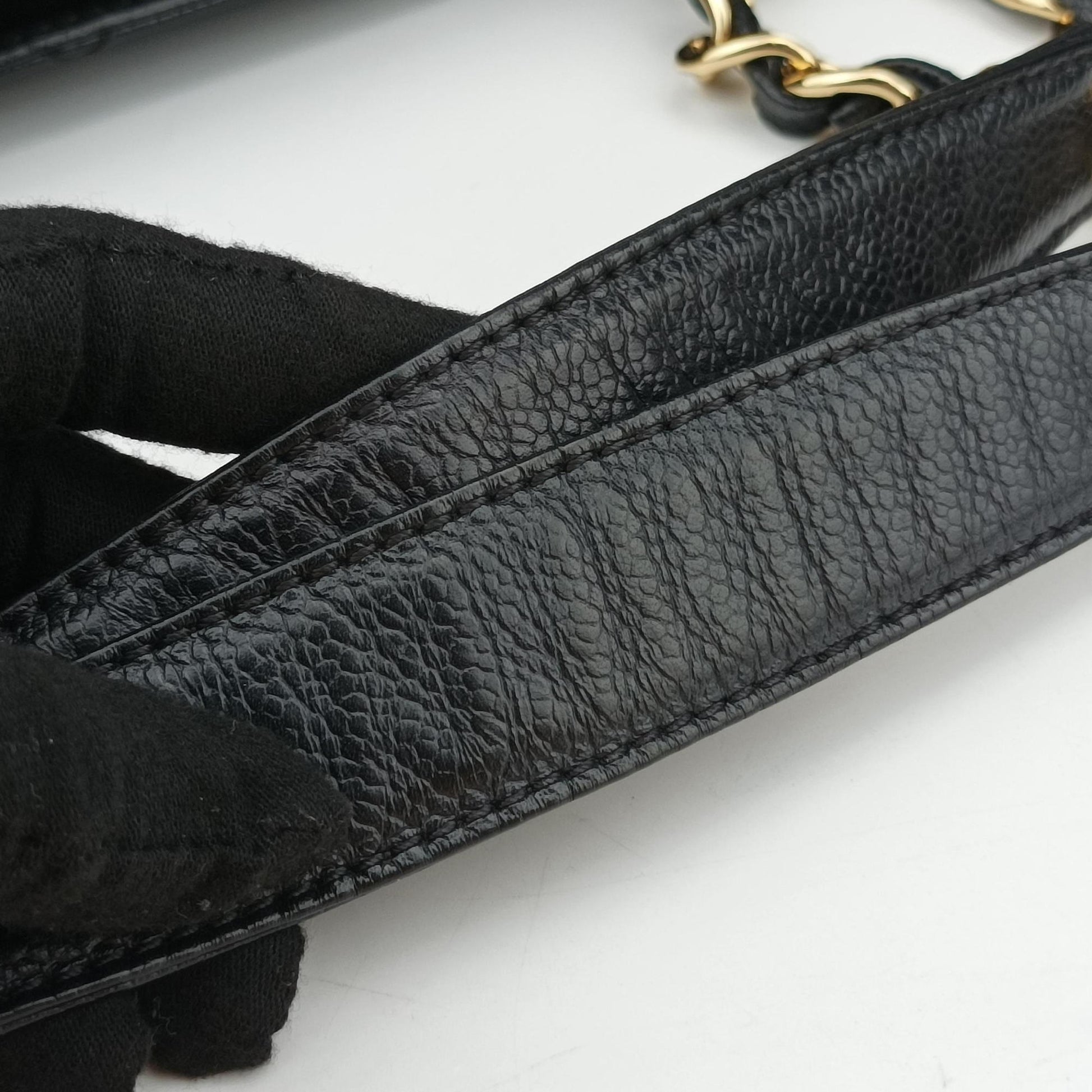 Matelasse Cocomark GST Black caviar skin A50995 17775799マトラッセ ココマークGST ブラック キャビアスキン A50995 17775799