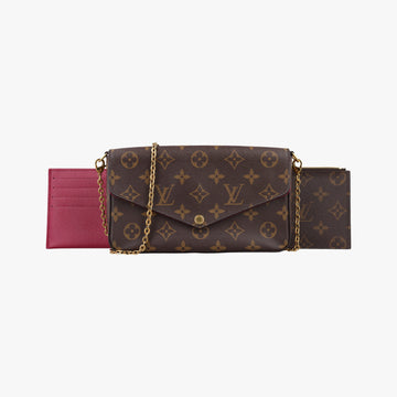 Pochette Felicie Brown Monogram Canvas M61276 CA0158ポシェット フェリシー モノグラム/ブラウン モノグラムキャンバス M61276 CA0158