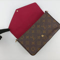 Pochette Felicie Brown Monogram Canvas M61276 CA0158ポシェット フェリシー モノグラム/ブラウン モノグラムキャンバス M61276 CA0158