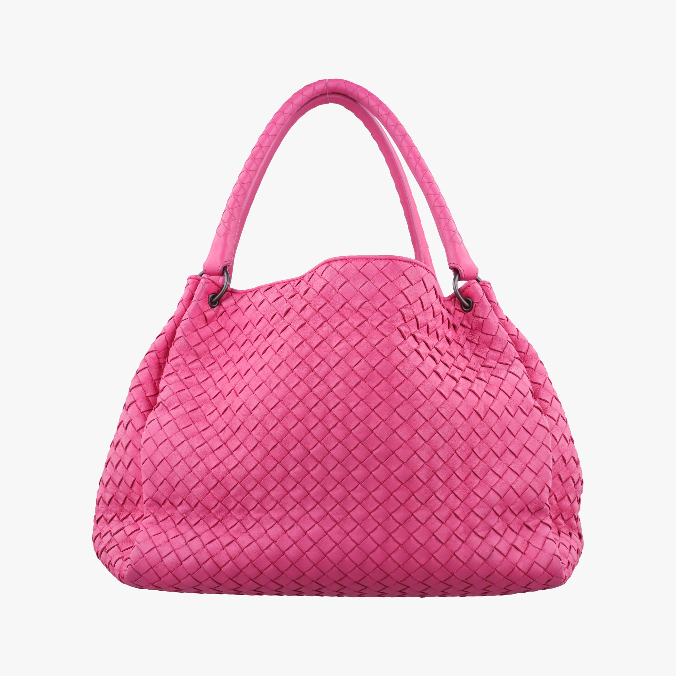 Parachute Intrecciato Rose lambskin B00013655Lパラシュート イントレチャート ローズ レッド ラムスキン B00013655L