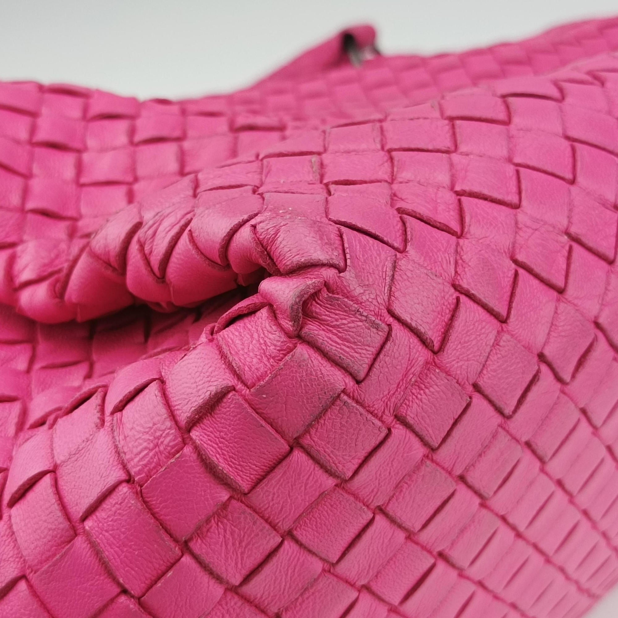 Parachute Intrecciato Rose lambskin B00013655Lパラシュート イントレチャート ローズ レッド ラムスキン B00013655L
