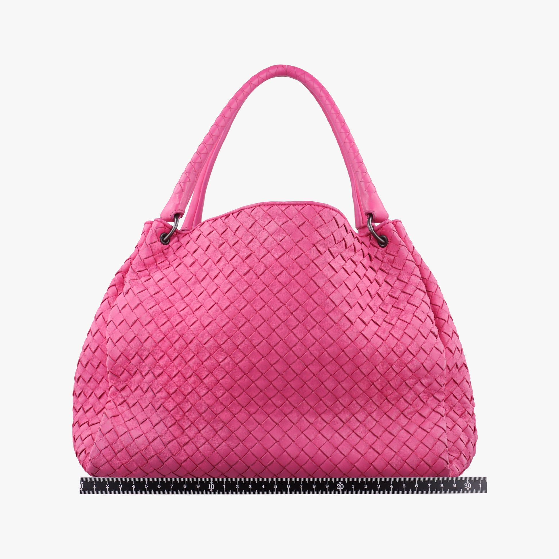 Parachute Intrecciato Rose lambskin B00013655Lパラシュート イントレチャート ローズ レッド ラムスキン B00013655L