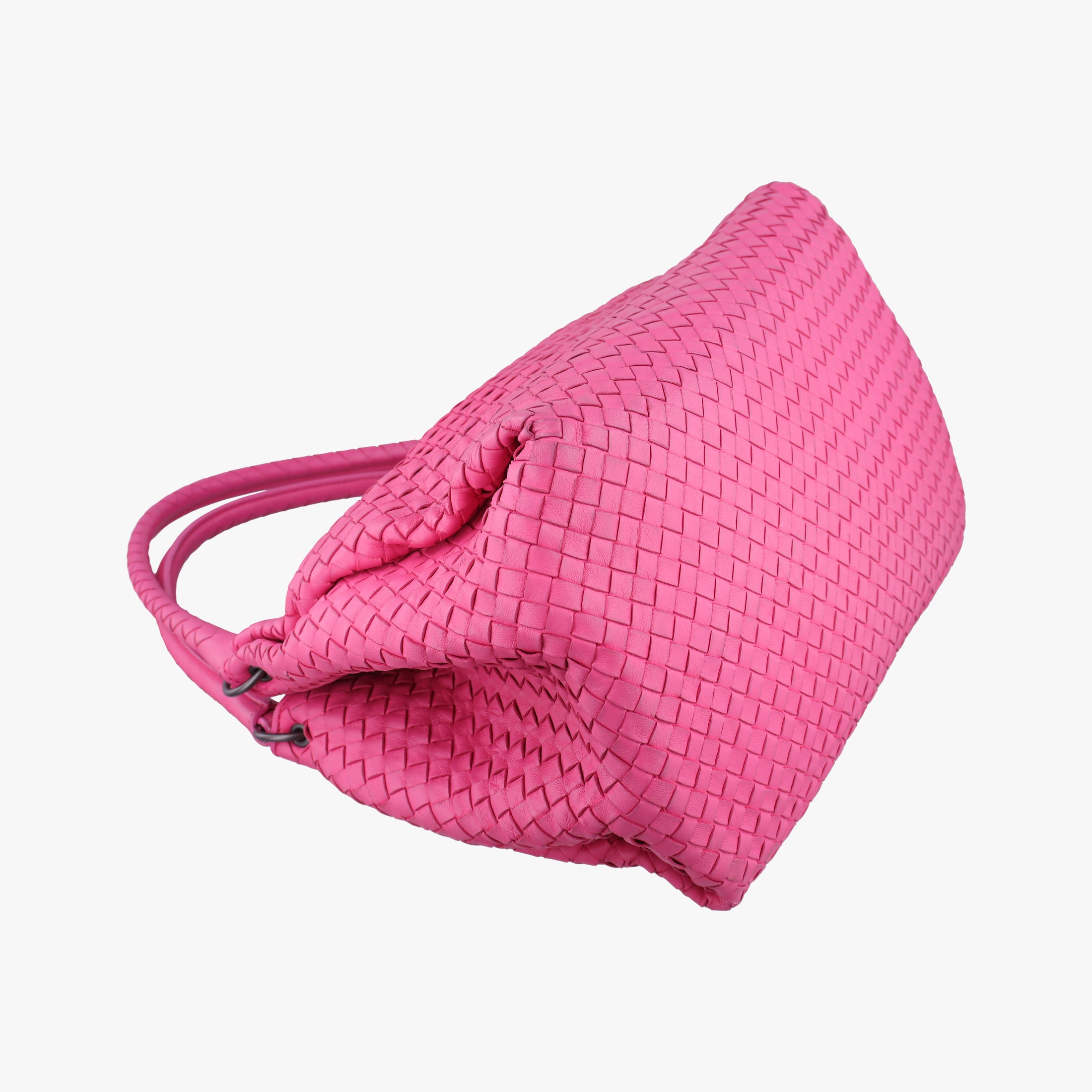 Parachute Intrecciato Rose lambskin B00013655Lパラシュート イントレチャート ローズ レッド ラムスキン B00013655L