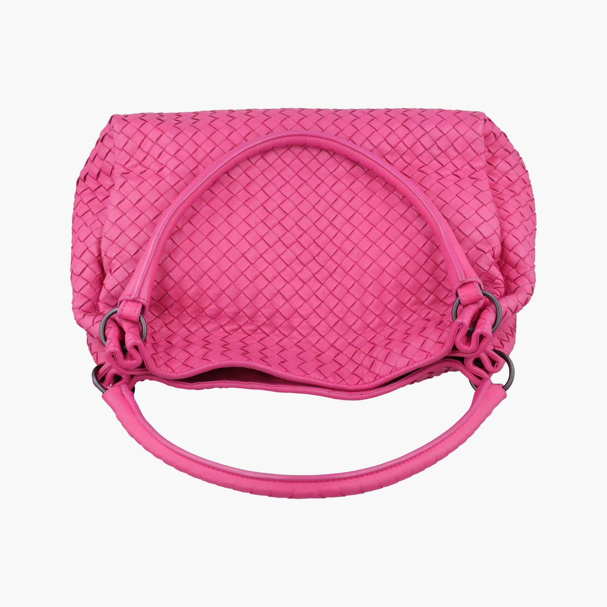 Parachute Intrecciato Rose lambskin B00013655Lパラシュート イントレチャート ローズ レッド ラムスキン B00013655L