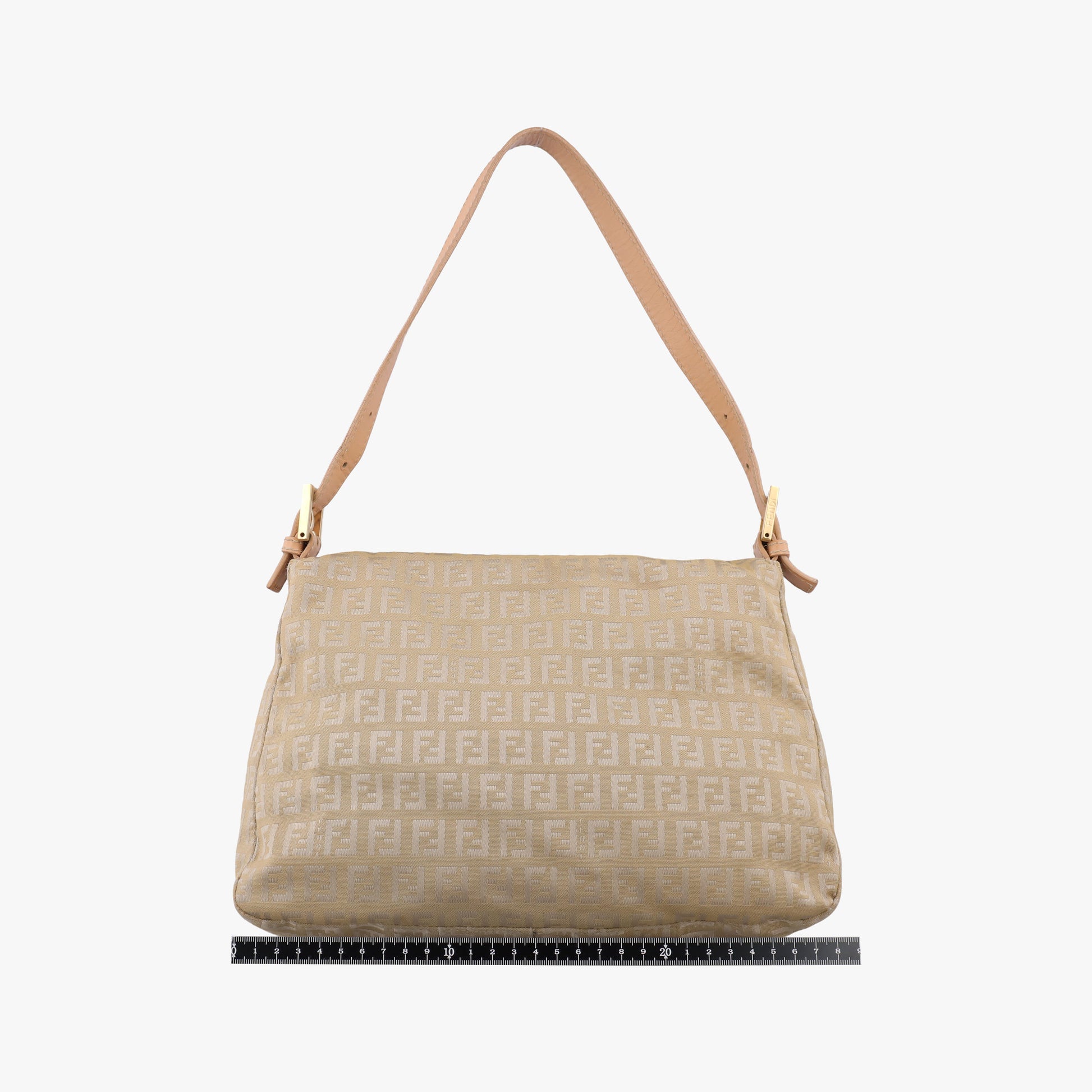 Baguette Zucchino Beige canvas×leather 8BR001 Lot number unknownマンマバケット ズッキーノ柄 ベージュ キャンバス×レザー 8BR001 製番不明