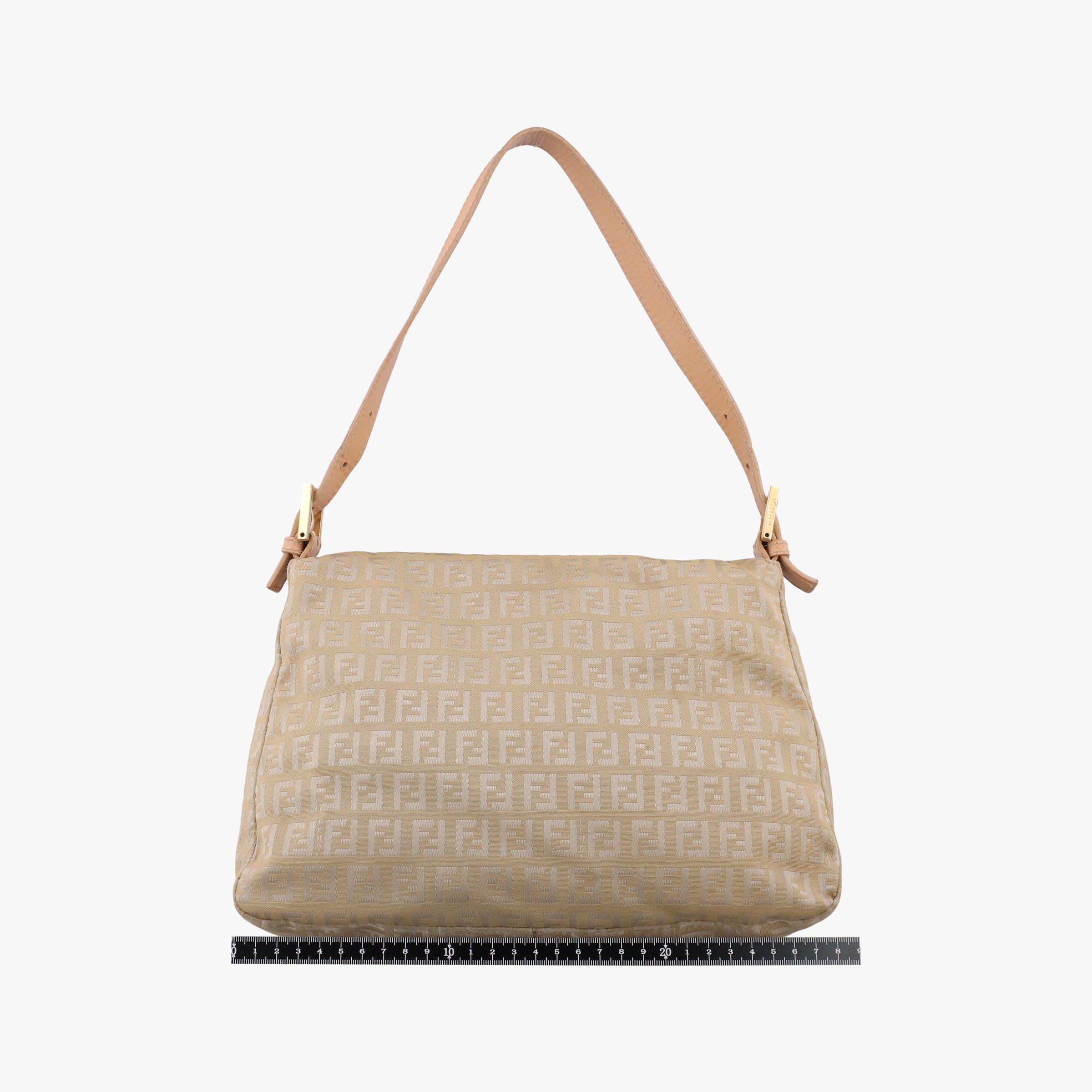 Baguette Zucchino Beige canvas×leather 8BR001 Lot number unknownマンマバケット ズッキーノ柄 ベージュ キャンバス×レザー 8BR001 製番不明