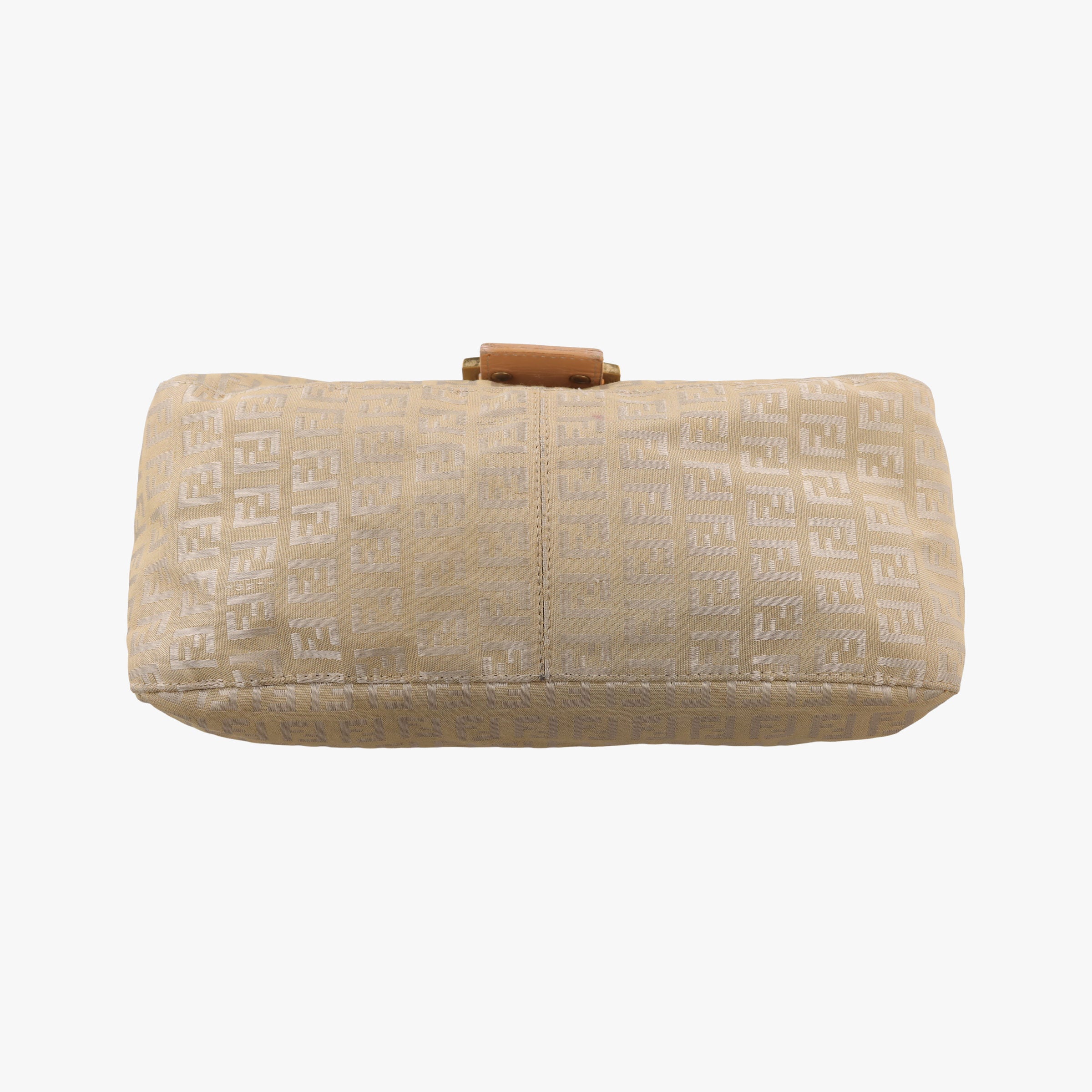 Baguette Zucchino Beige canvas×leather 8BR001 Lot number unknownマンマバケット ズッキーノ柄 ベージュ キャンバス×レザー 8BR001 製番不明
