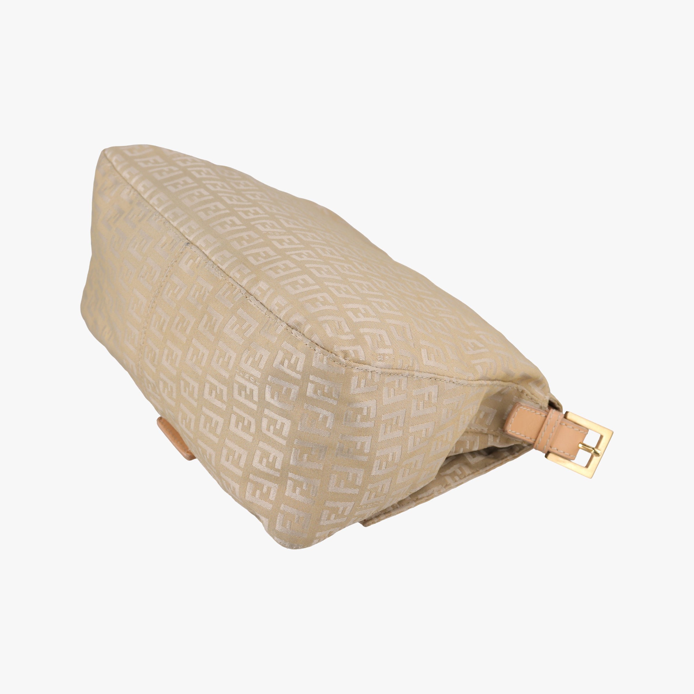 Baguette Zucchino Beige canvas×leather 8BR001 Lot number unknownマンマバケット ズッキーノ柄 ベージュ キャンバス×レザー 8BR001 製番不明