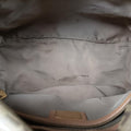 Baguette Zucchino Beige canvas×leather 8BR001 Lot number unknownマンマバケット ズッキーノ柄 ベージュ キャンバス×レザー 8BR001 製番不明