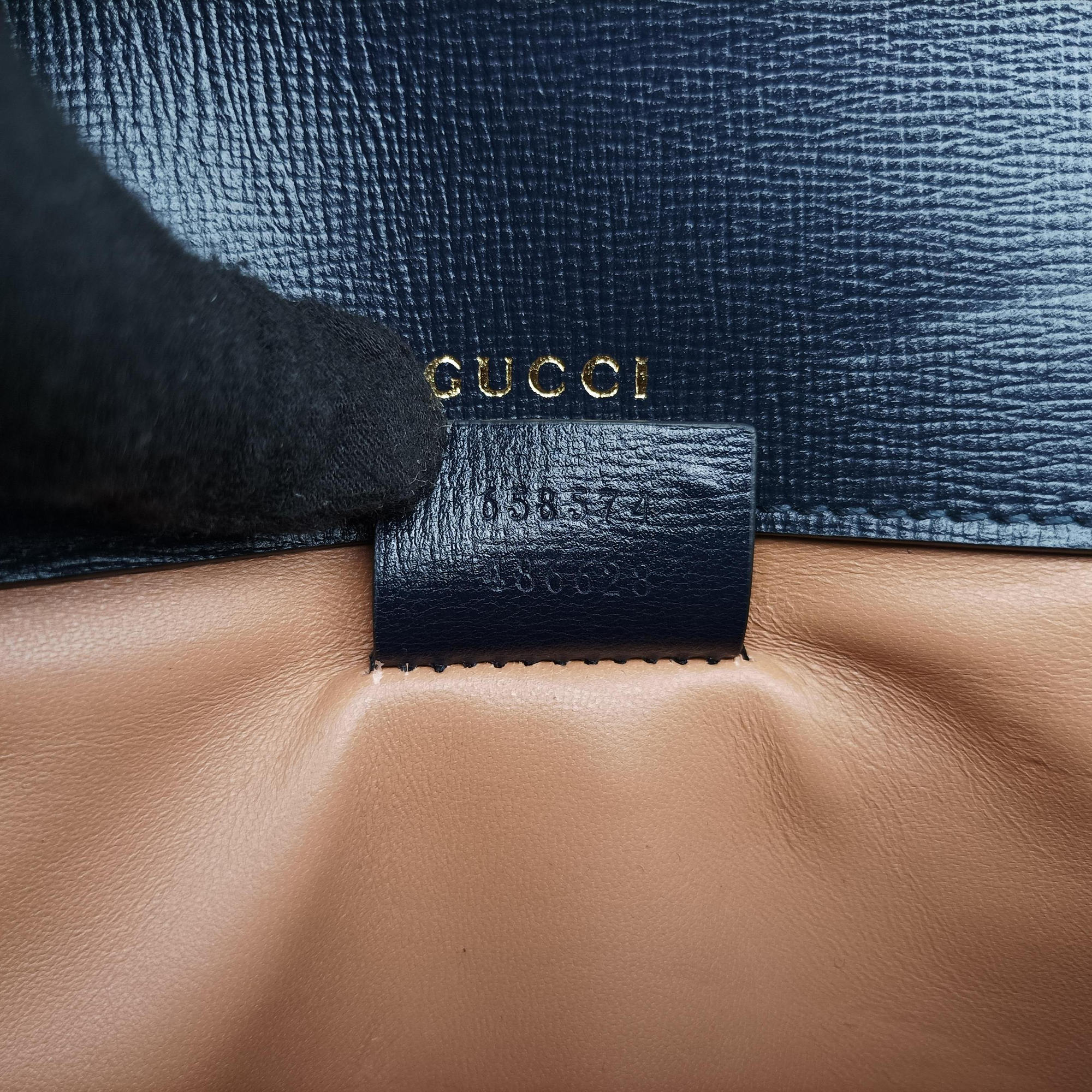 Horsebit 1955 Blue× Navy Tweed×Leather 658574 E036422442ホースビット 1955 ブルー× ネイビー ツイード×レザー 658574 E036422442