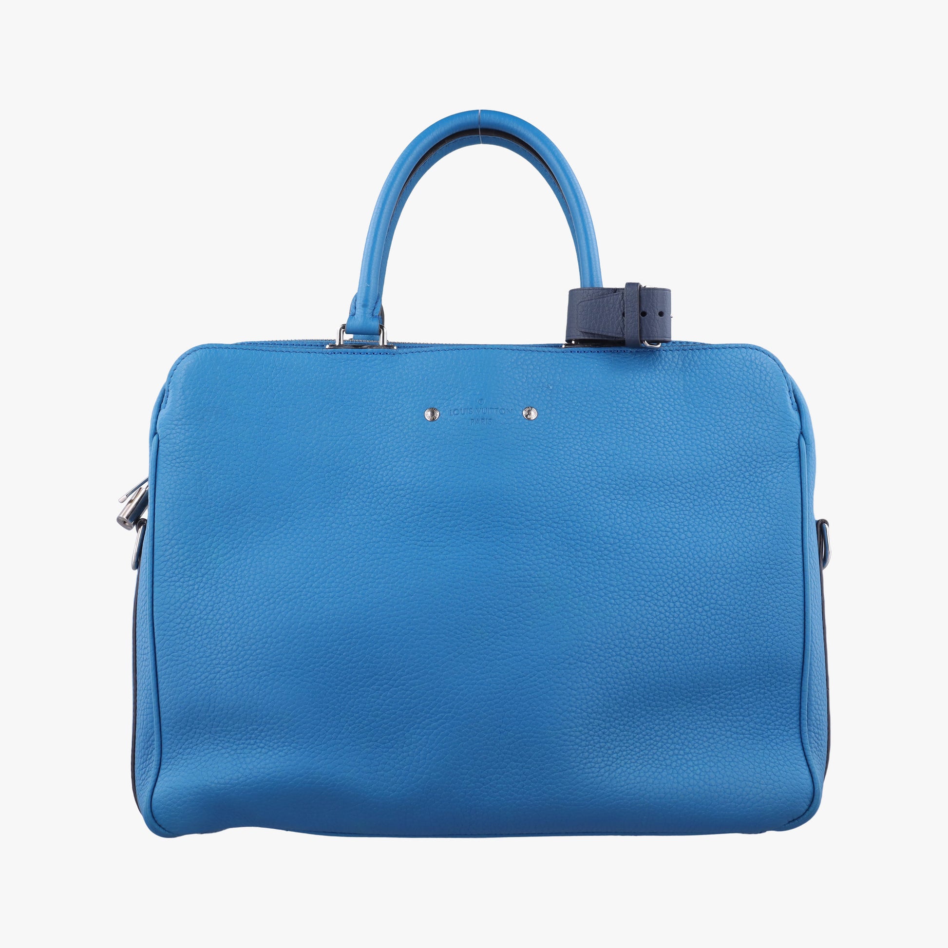 Armand Briefcase MM Blue Taurillon leather M52822 UB4198 IC Chipアルマンド ブリーフケース MM ブルー トリヨンレザー M52822 UB4198 ICチップ
