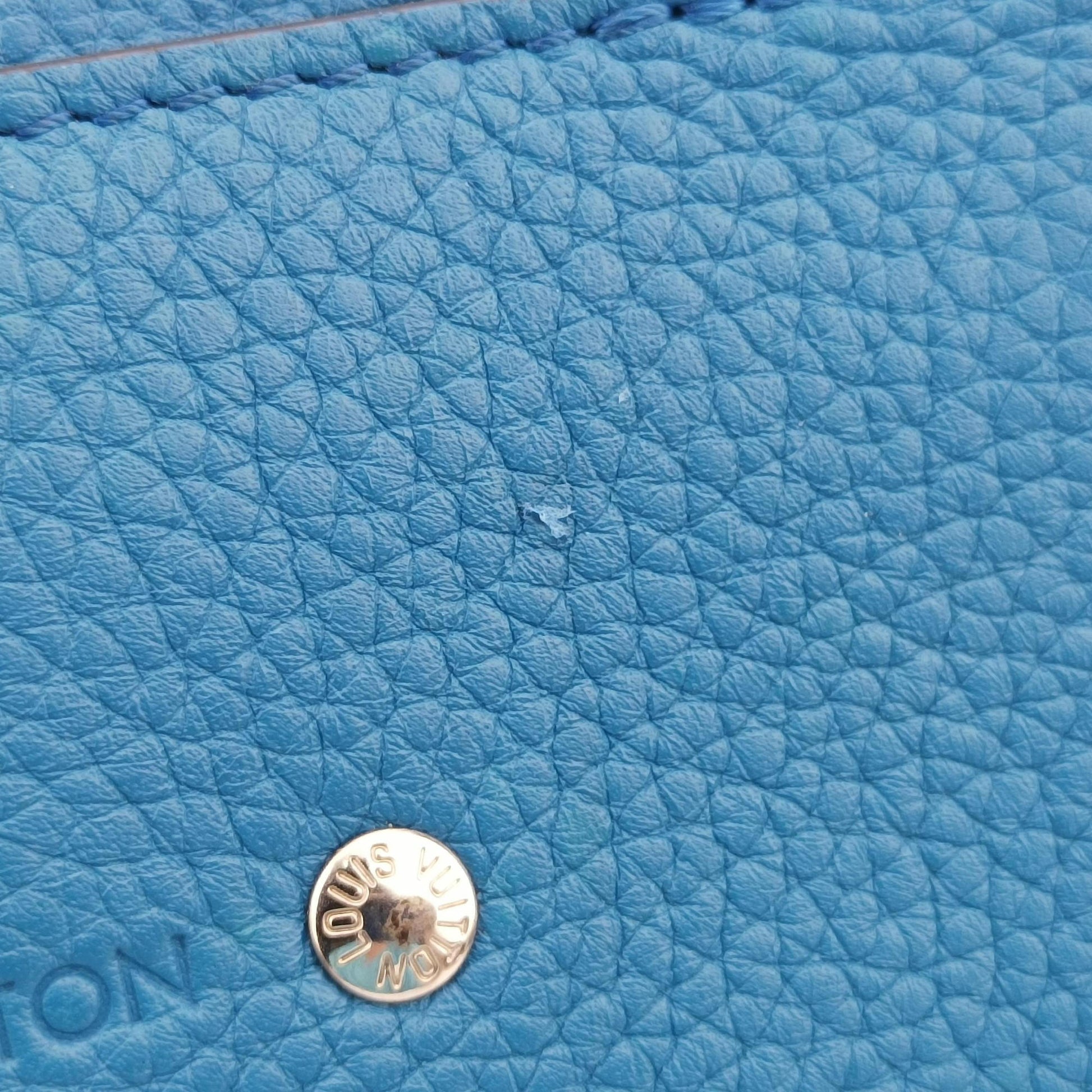 Armand Briefcase MM Blue Taurillon leather M52822 UB4198 IC Chipアルマンド ブリーフケース MM ブルー トリヨンレザー M52822 UB4198 ICチップ