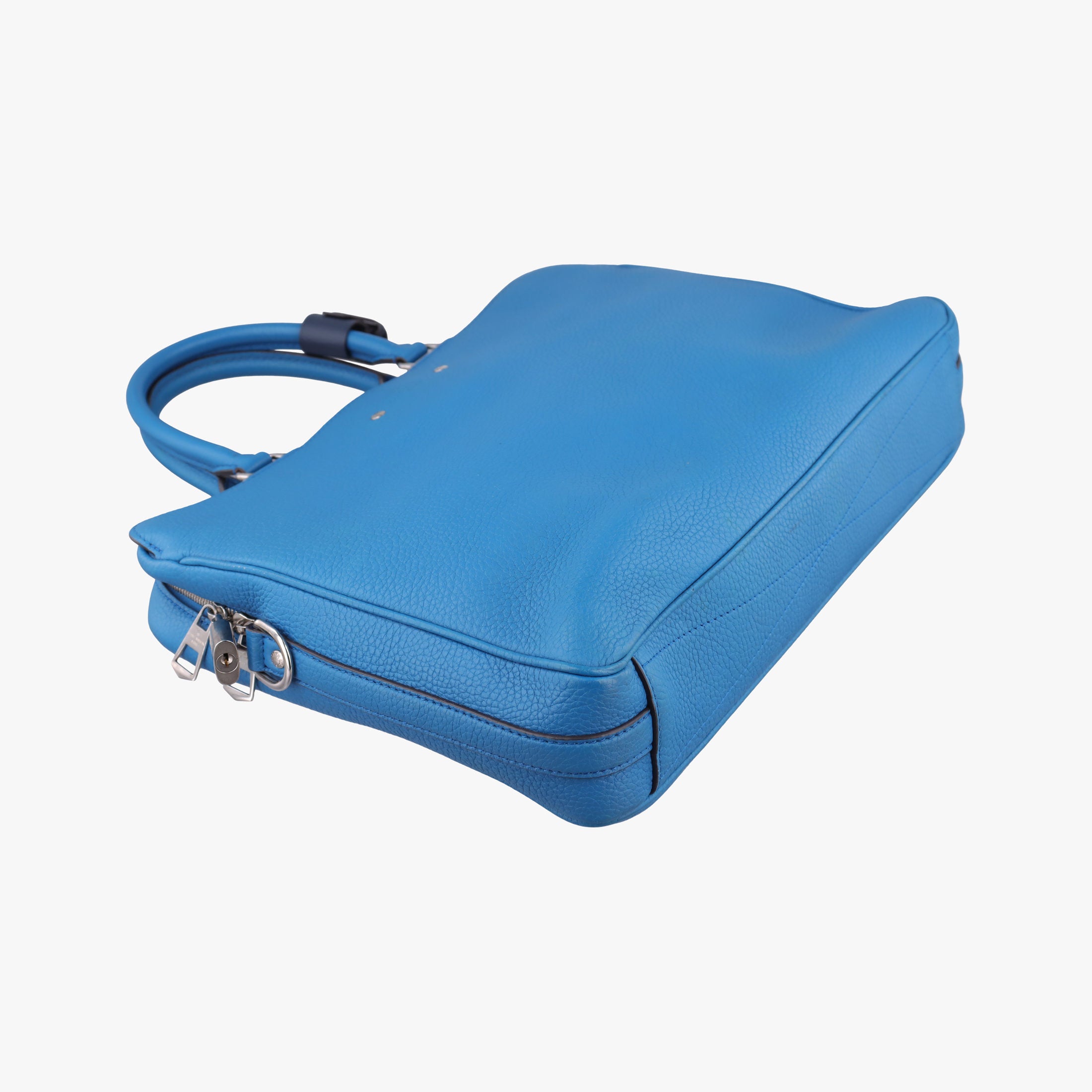 Armand Briefcase MM Blue Taurillon leather M52822 UB4198 IC Chipアルマンド ブリーフケース MM ブルー トリヨンレザー M52822 UB4198 ICチップ