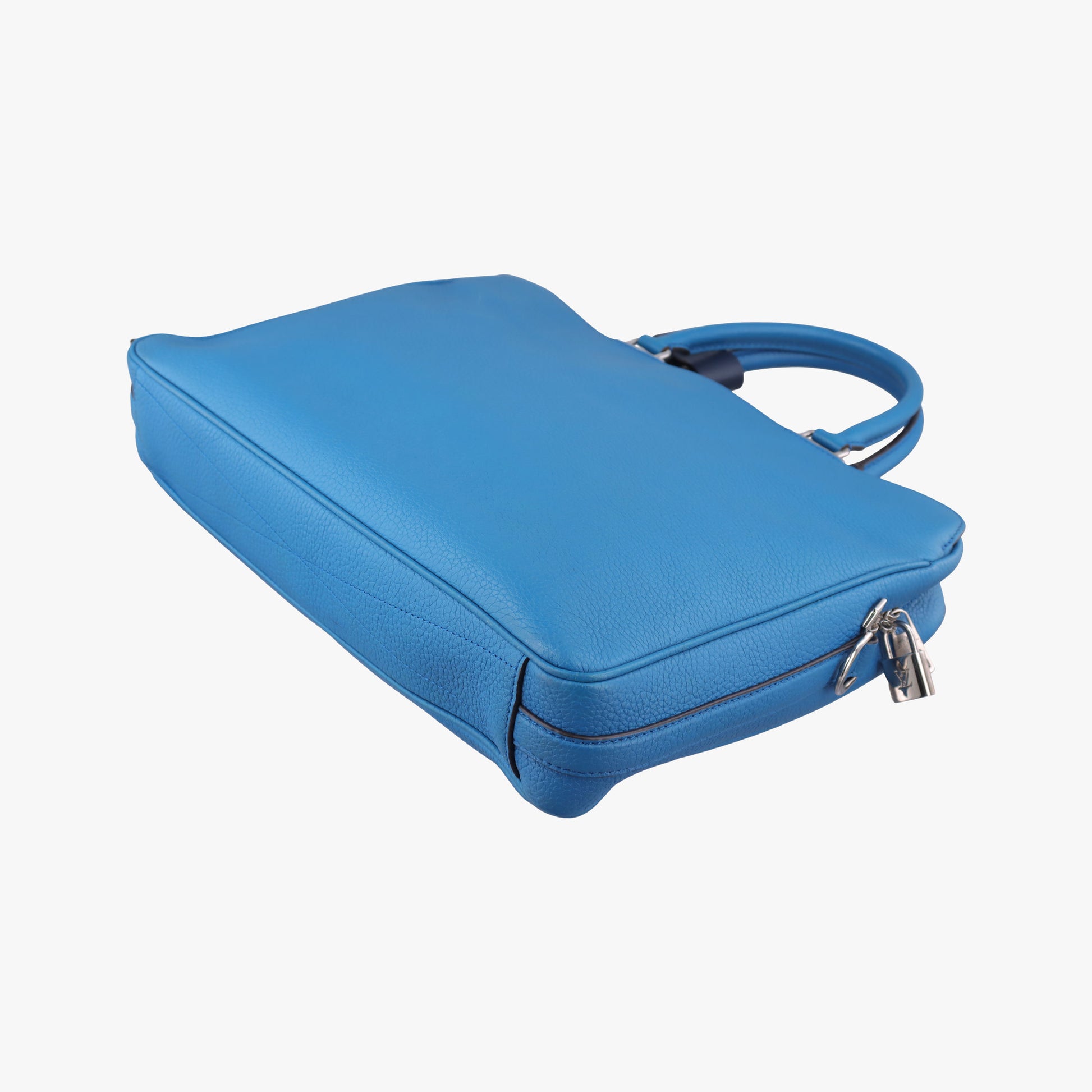Armand Briefcase MM Blue Taurillon leather M52822 UB4198 IC Chipアルマンド ブリーフケース MM ブルー トリヨンレザー M52822 UB4198 ICチップ