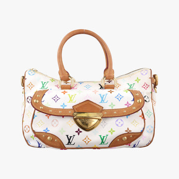 RITA white Monogram Multicolor M40125 Lot number unknownリタ ブロン モノグラム マルチカラー M40125 製番不明