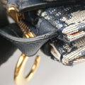 Saddle Navy×gray Jacquard 12-MA-1119サドル ネイビー×グレー ジャガード 12-MA-1119