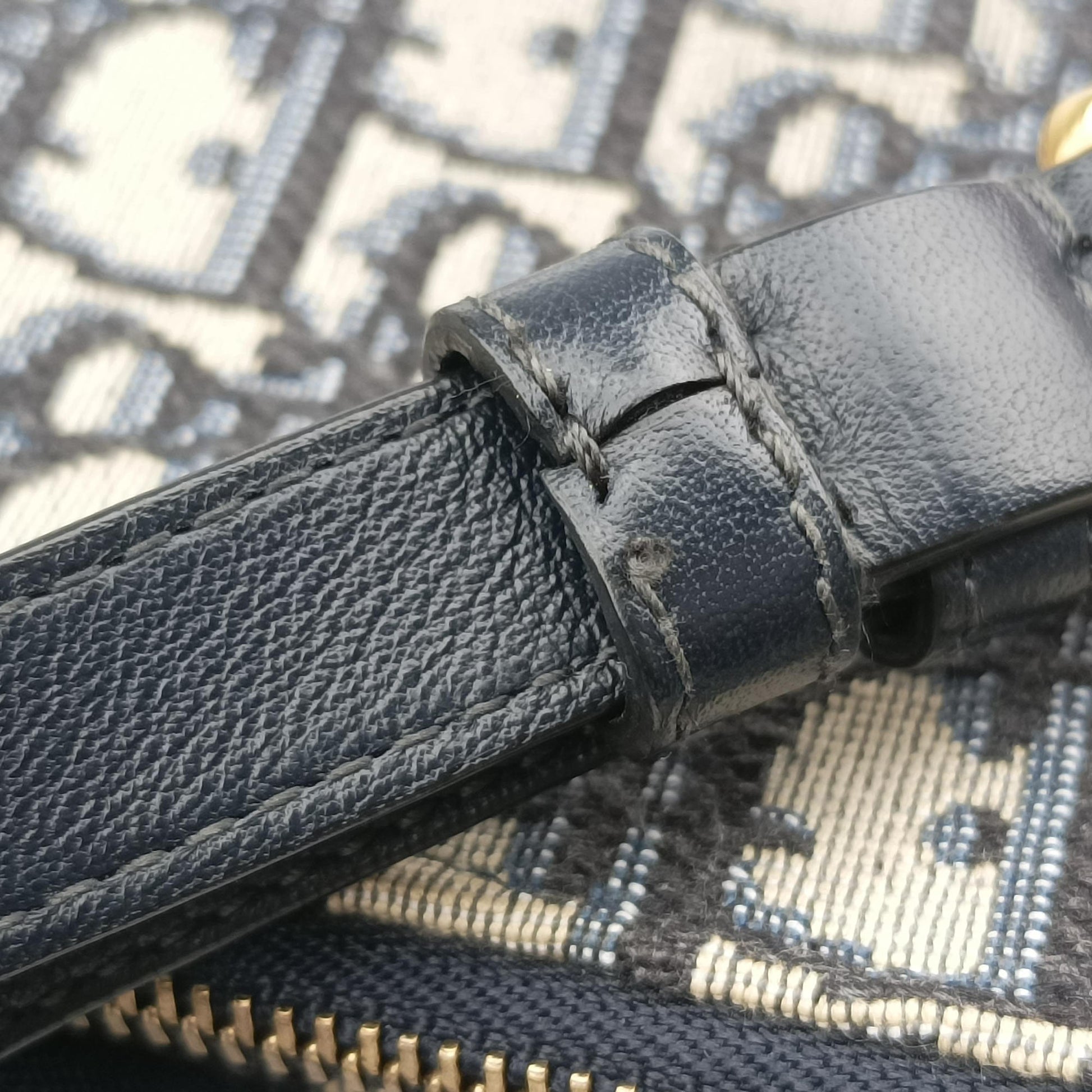 Saddle Navy×gray Jacquard 12-MA-1119サドル ネイビー×グレー ジャガード 12-MA-1119