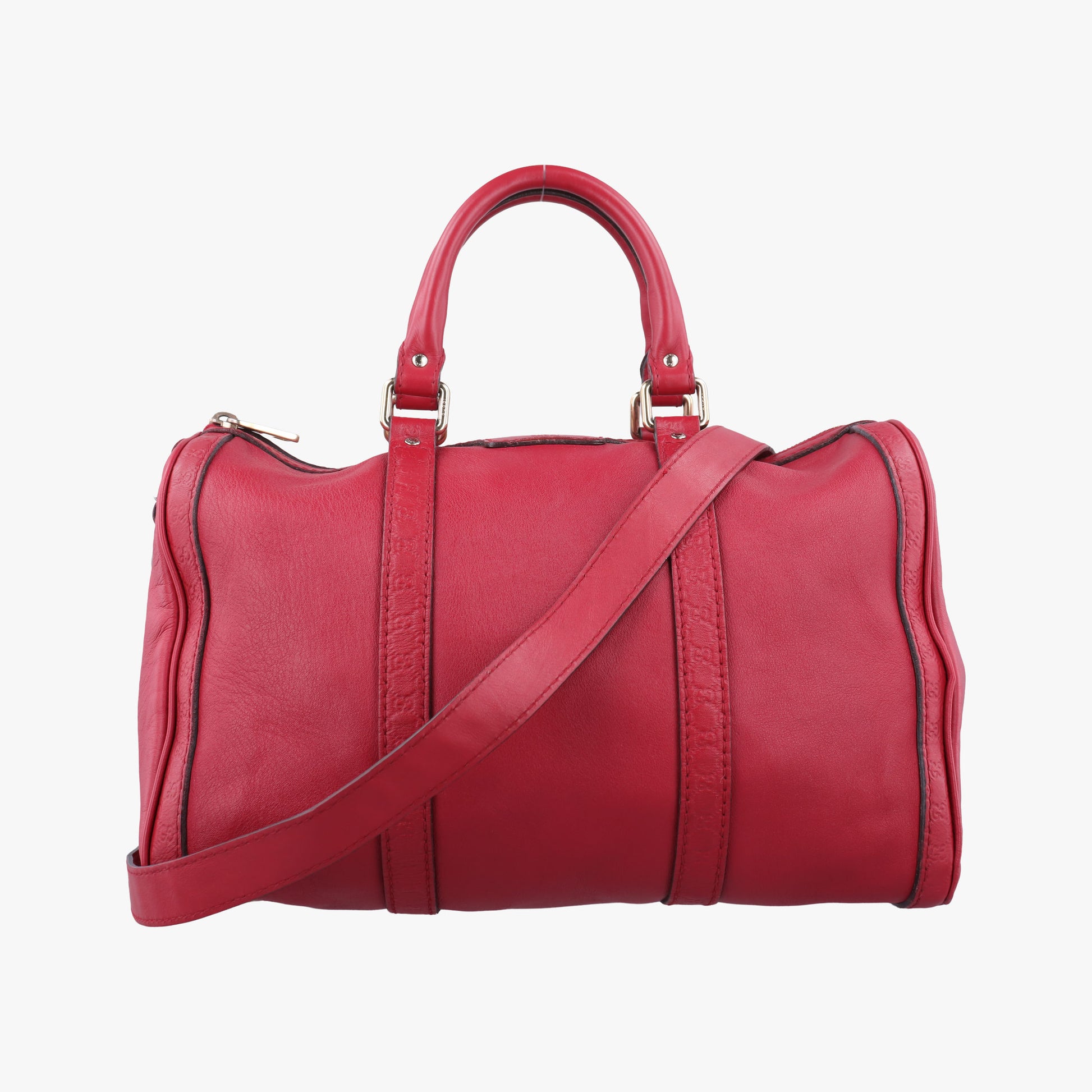 Guccissima Trim Web Joy Red Leather 247205 I012933209グッチシマ トリム ウェブ ジョイ レッド レザー 247205 I012933209