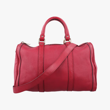 Guccissima Trim Web Joy Red Leather 247205 I012933209グッチシマ トリム ウェブ ジョイ レッド レザー 247205 I012933209