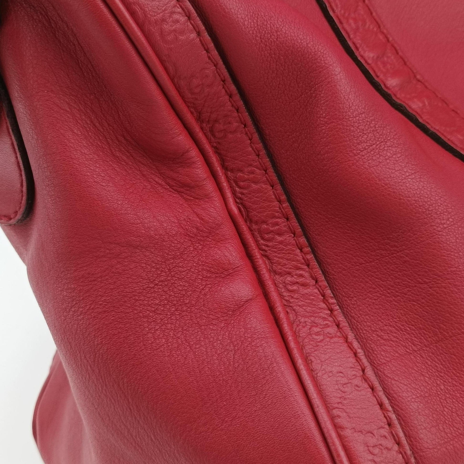 Guccissima Trim Web Joy Red Leather 247205 I012933209グッチシマ トリム ウェブ ジョイ レッド レザー 247205 I012933209